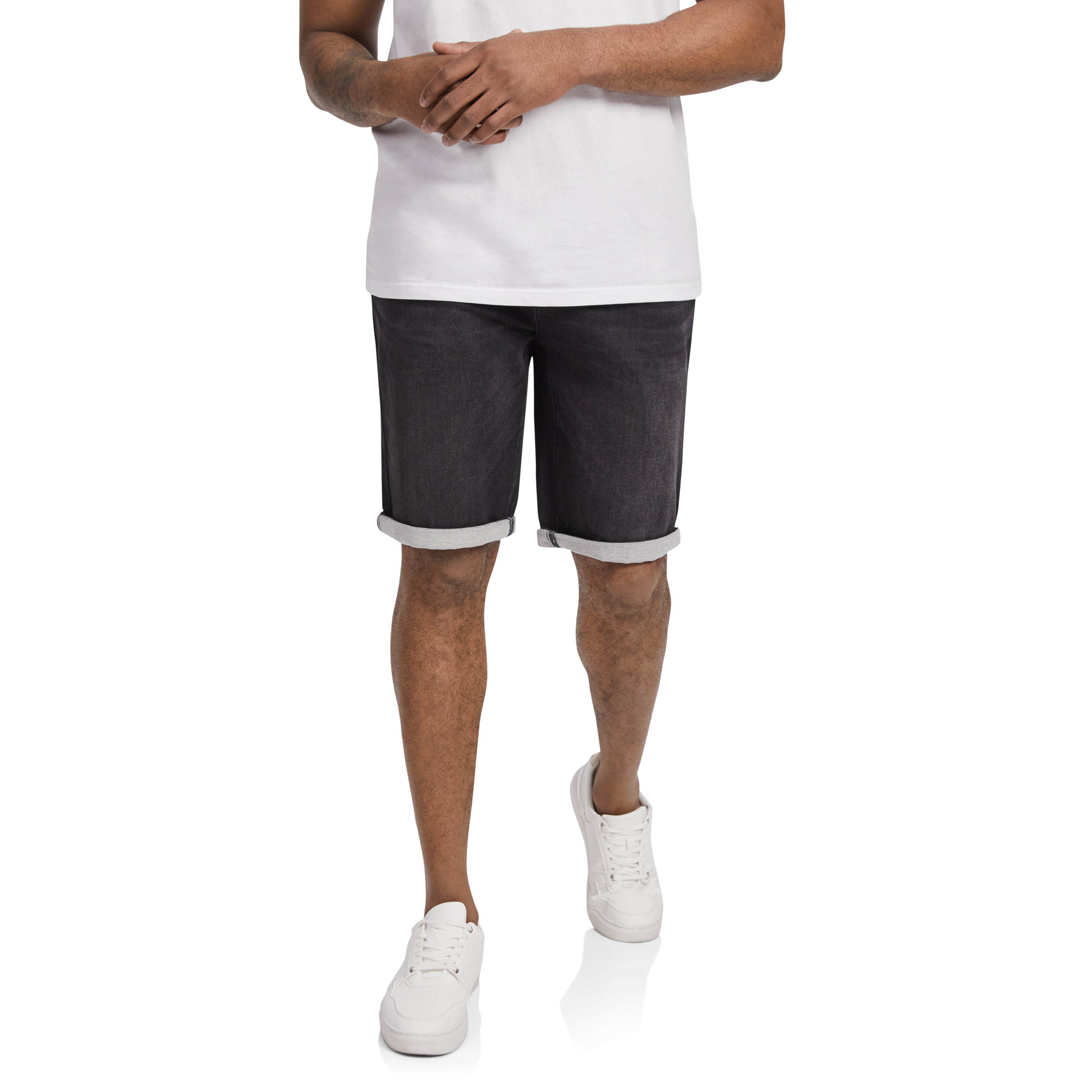 Deran Knit Denim Short