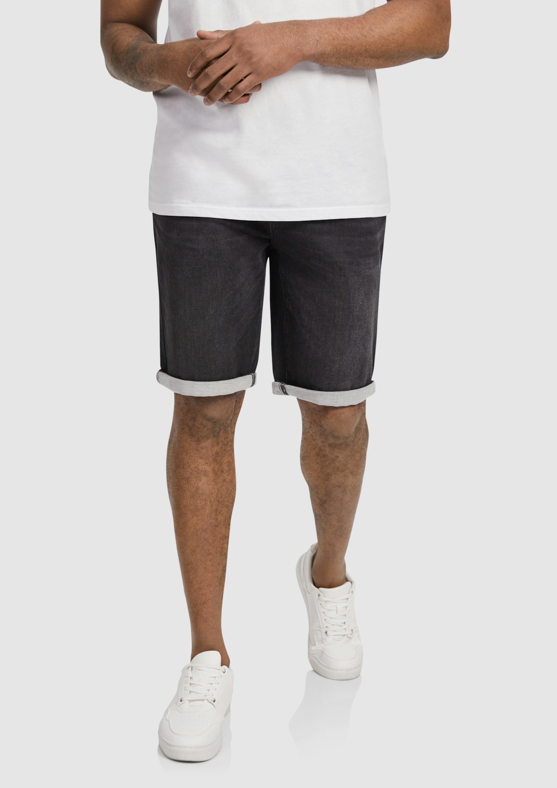 Deran Knit Denim Short