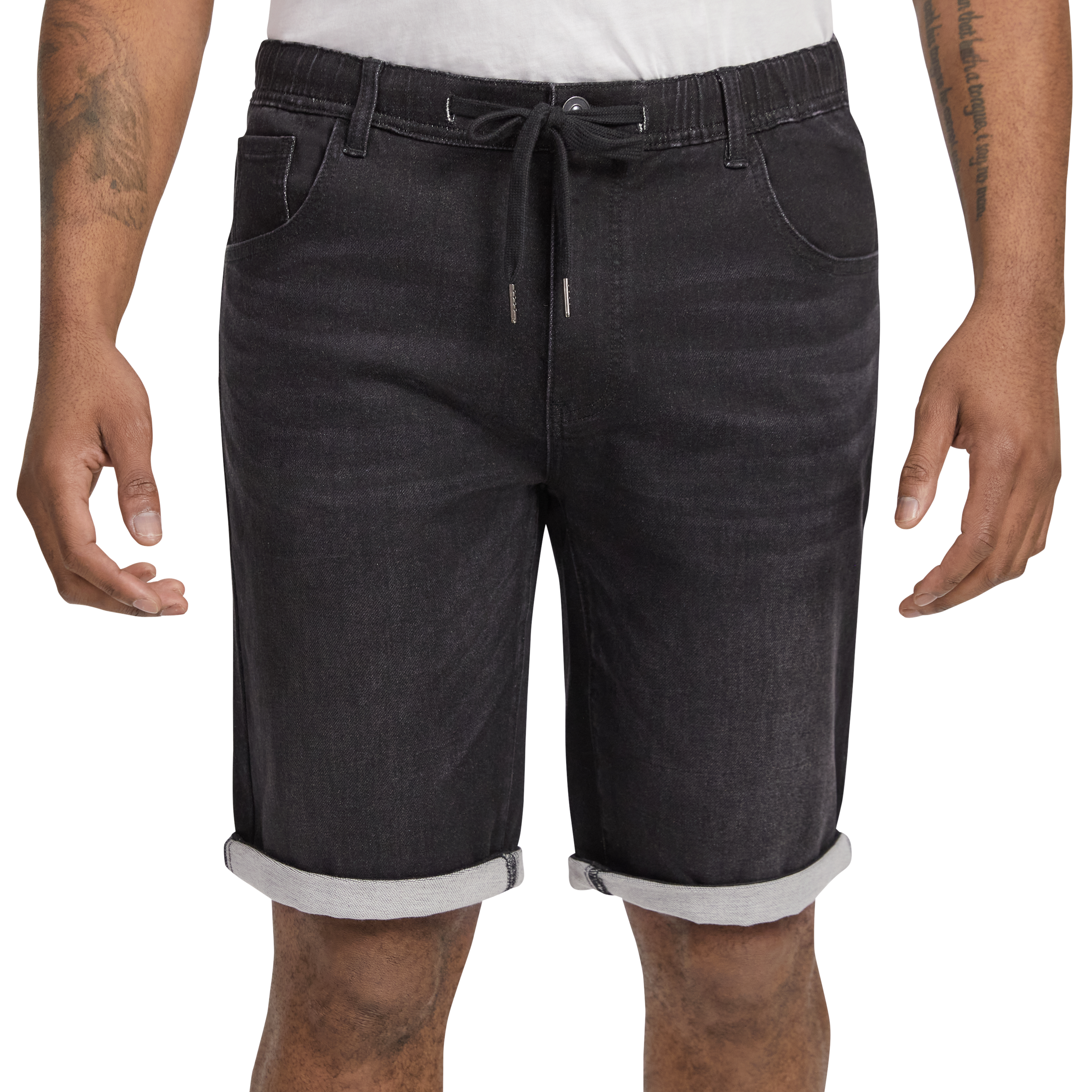 Deran Knit Denim Short