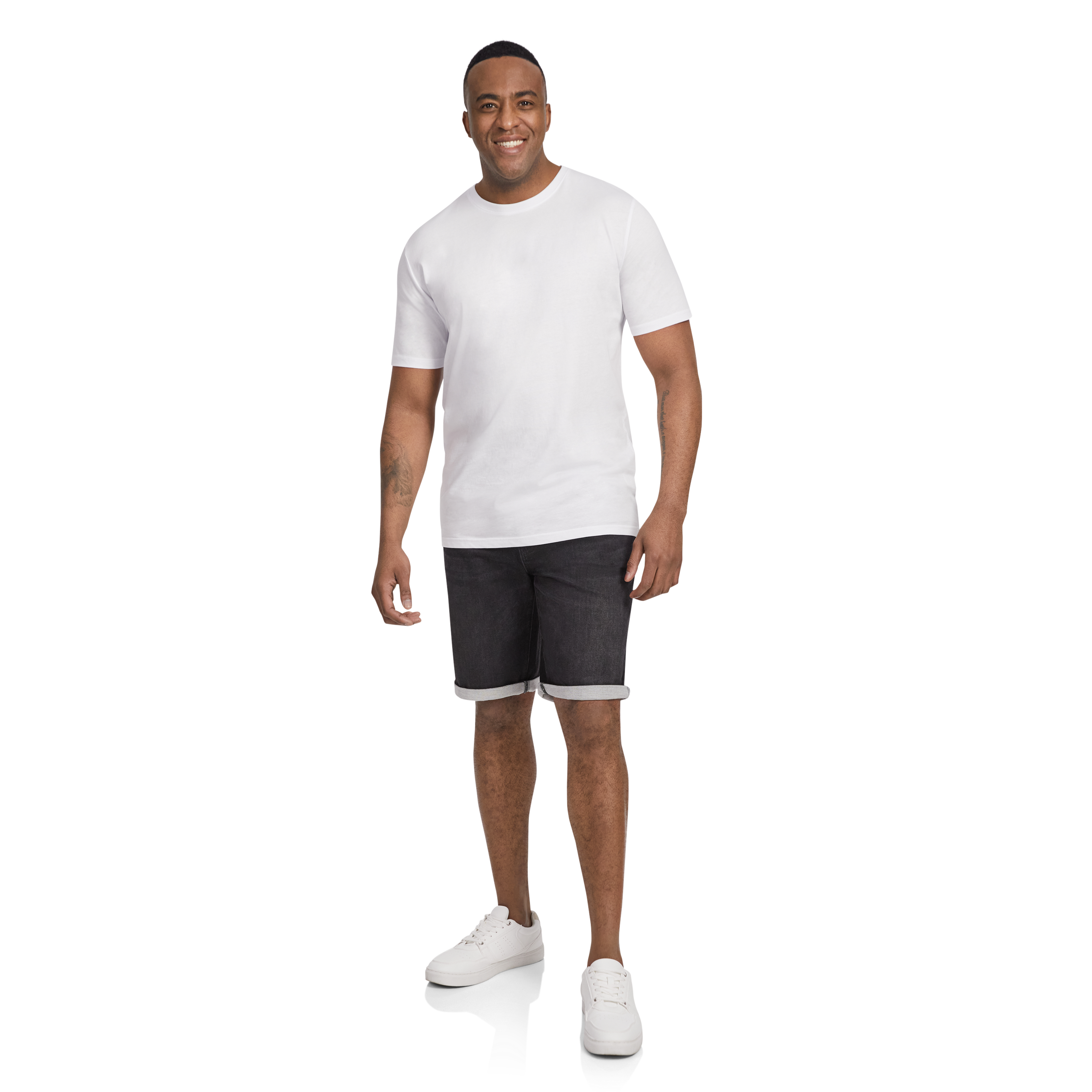 Deran Knit Denim Short