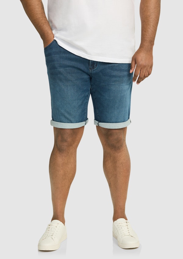 Deran Knit Denim Short