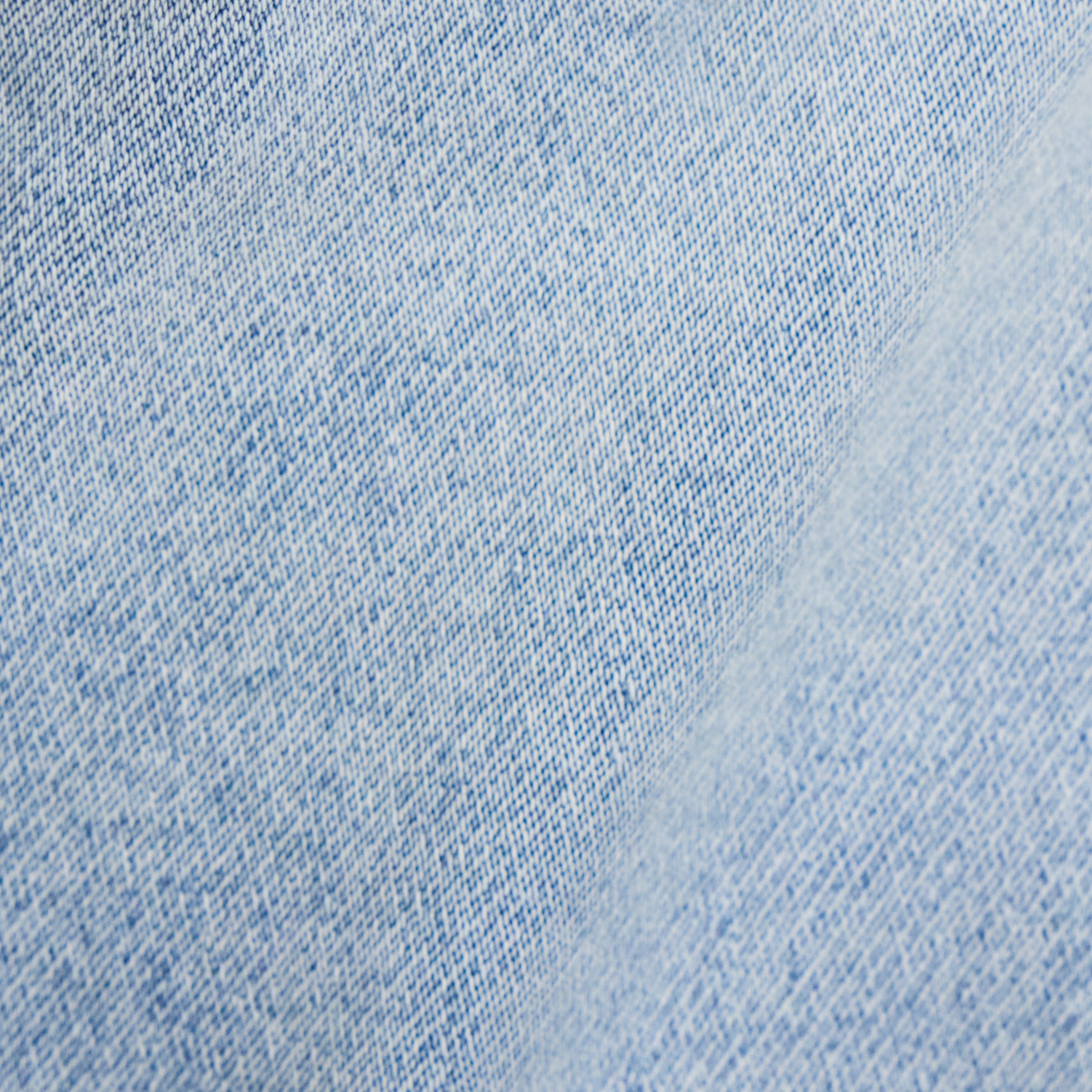 Light Wash Deran Knit Denim Short