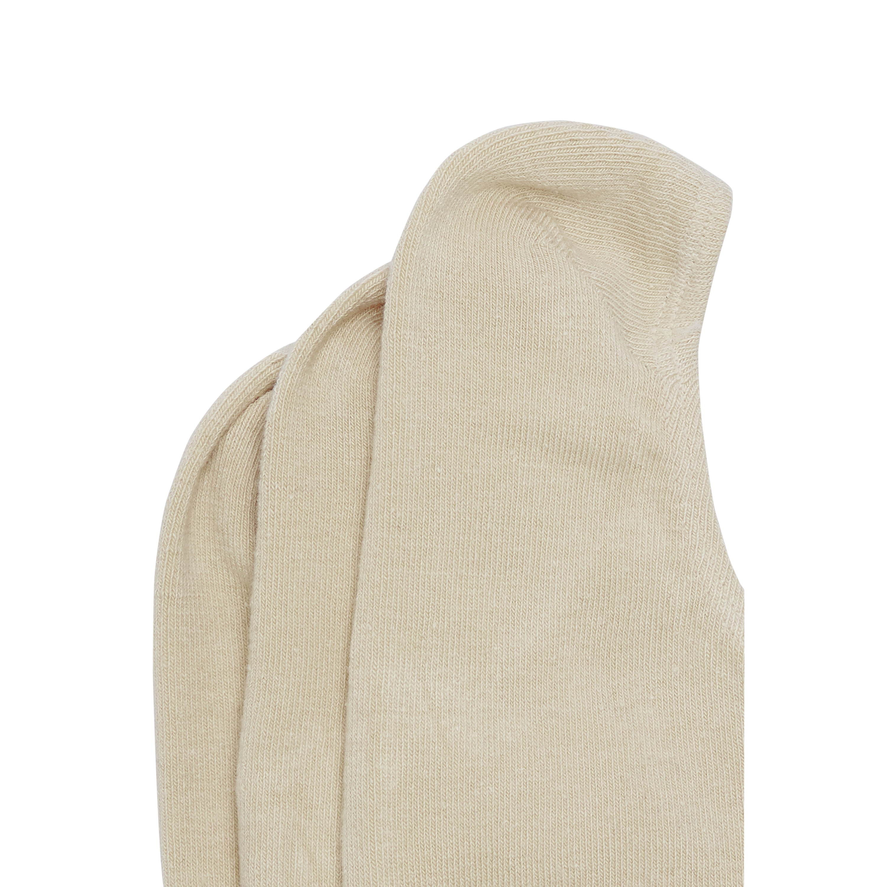 Natural 3Pack Invisible Sock