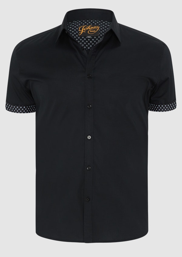 Black Bennett Stretch Shirt