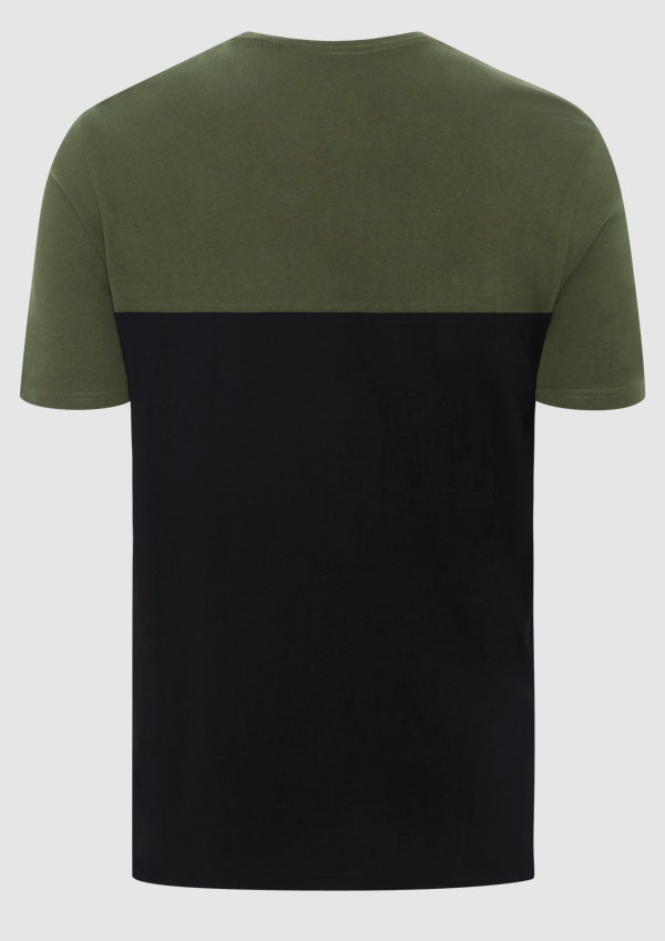 New York Splice Longline Scoop Tee