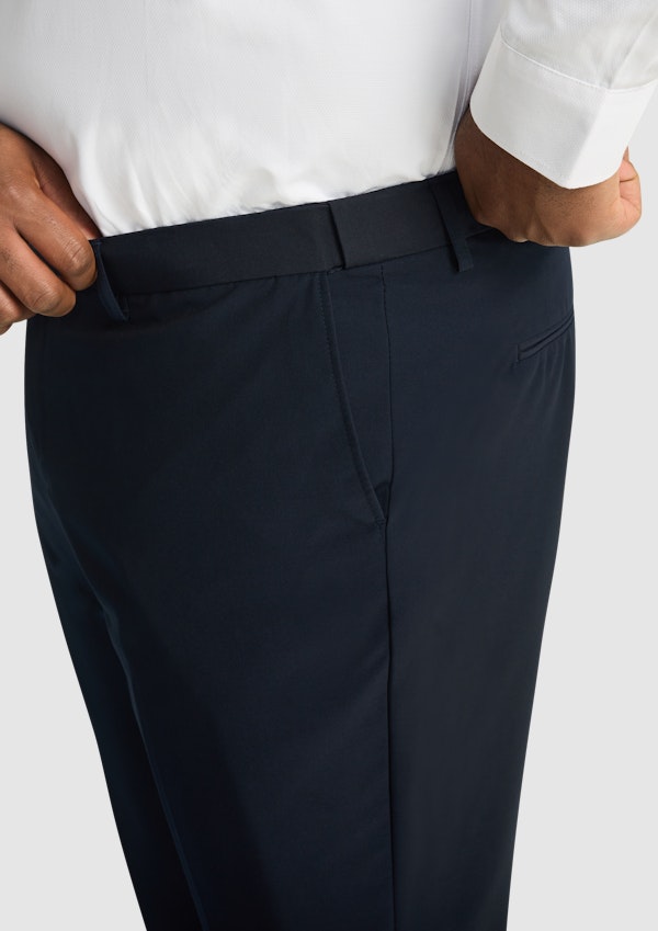 Navy Raymond Elastic Pant