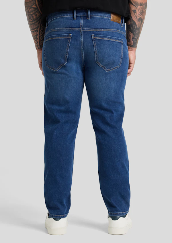 Dark Blue Hunter Superflex Slim Denim