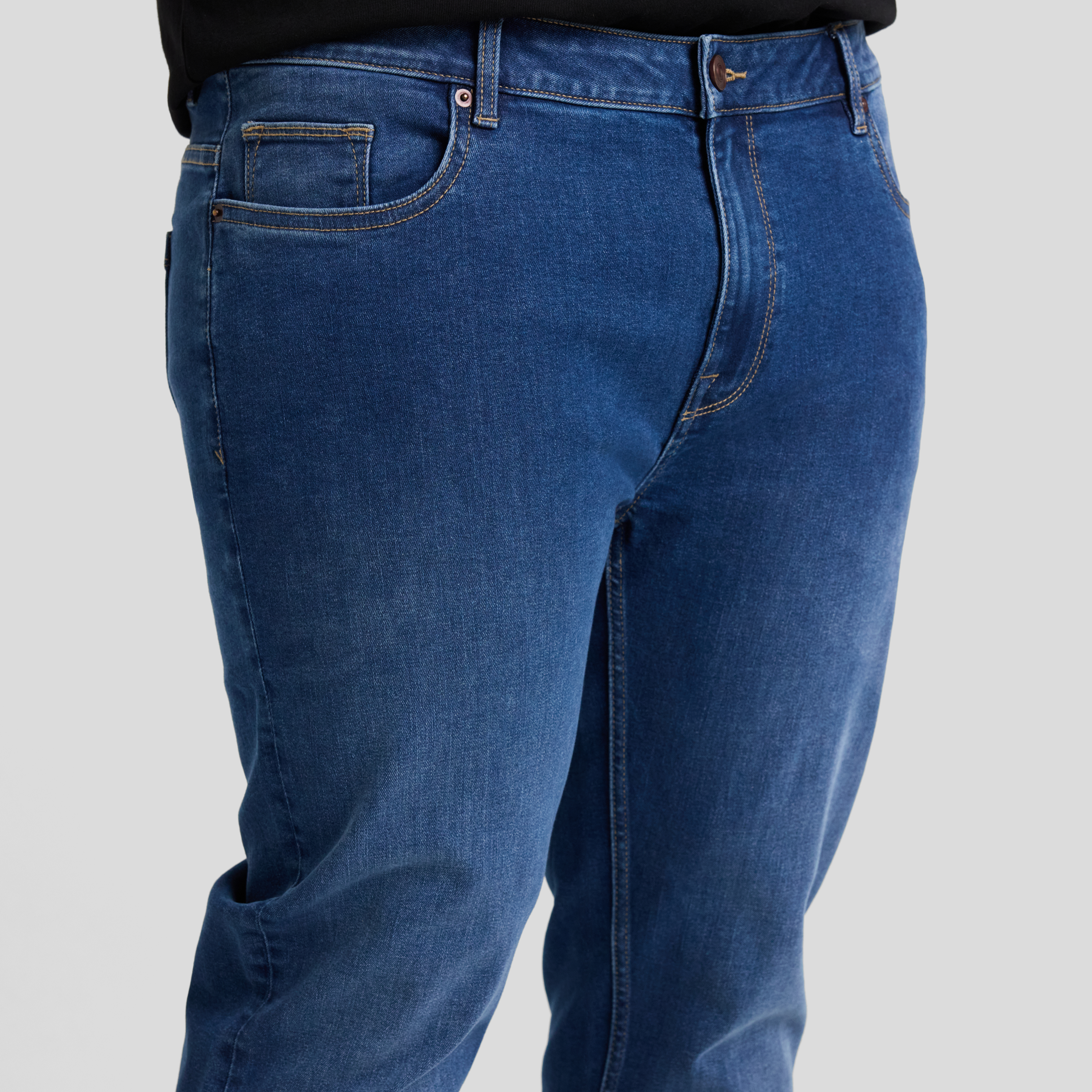 Dark Blue Hunter Superflex Slim Denim