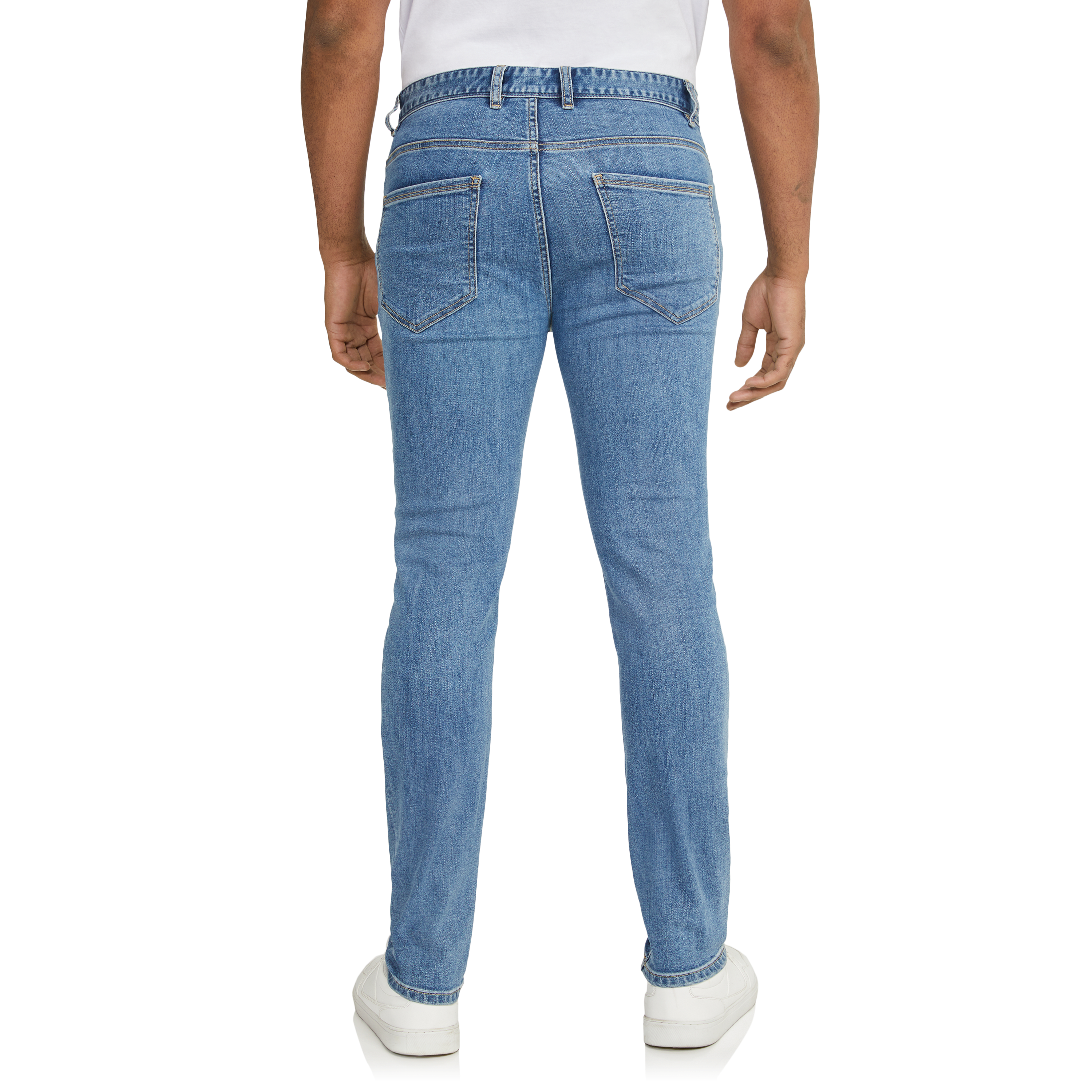 Mid Wash Hunter Superflex Slim Denim
