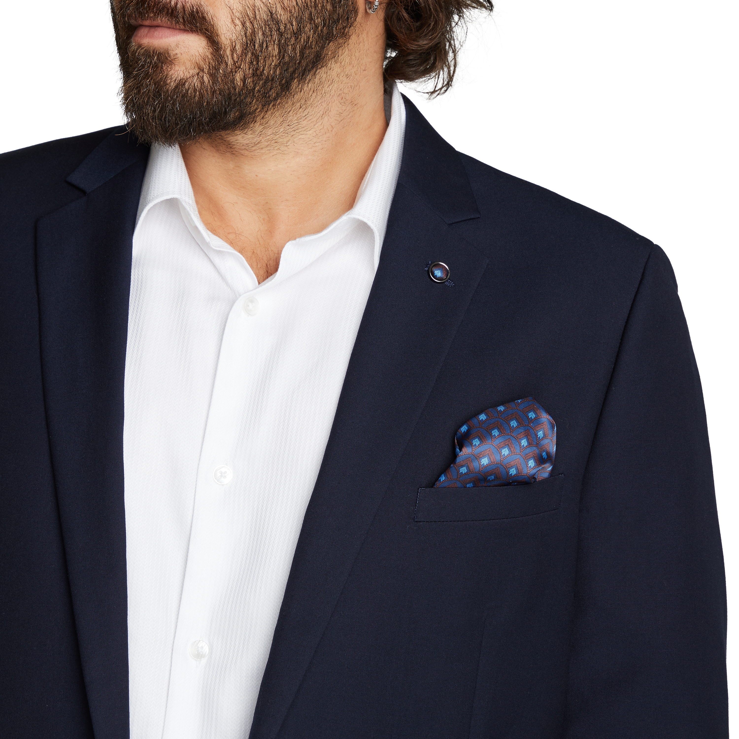 Navy Raymond 2B Suit Jacket