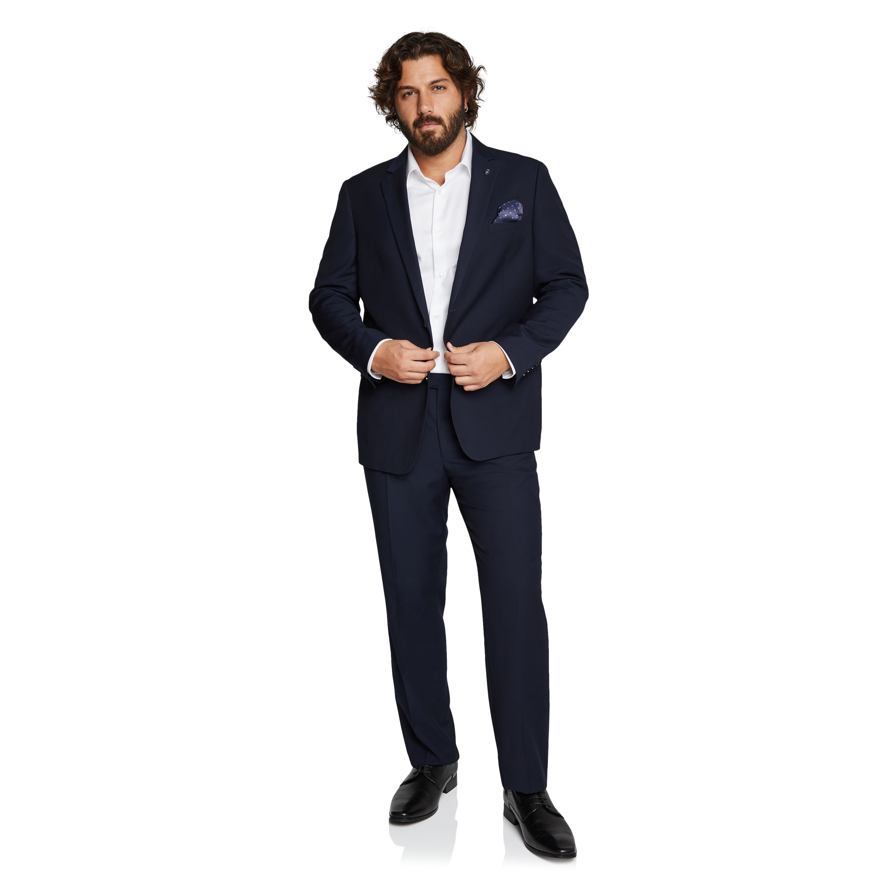 Navy Raymond 2B Suit Jacket
