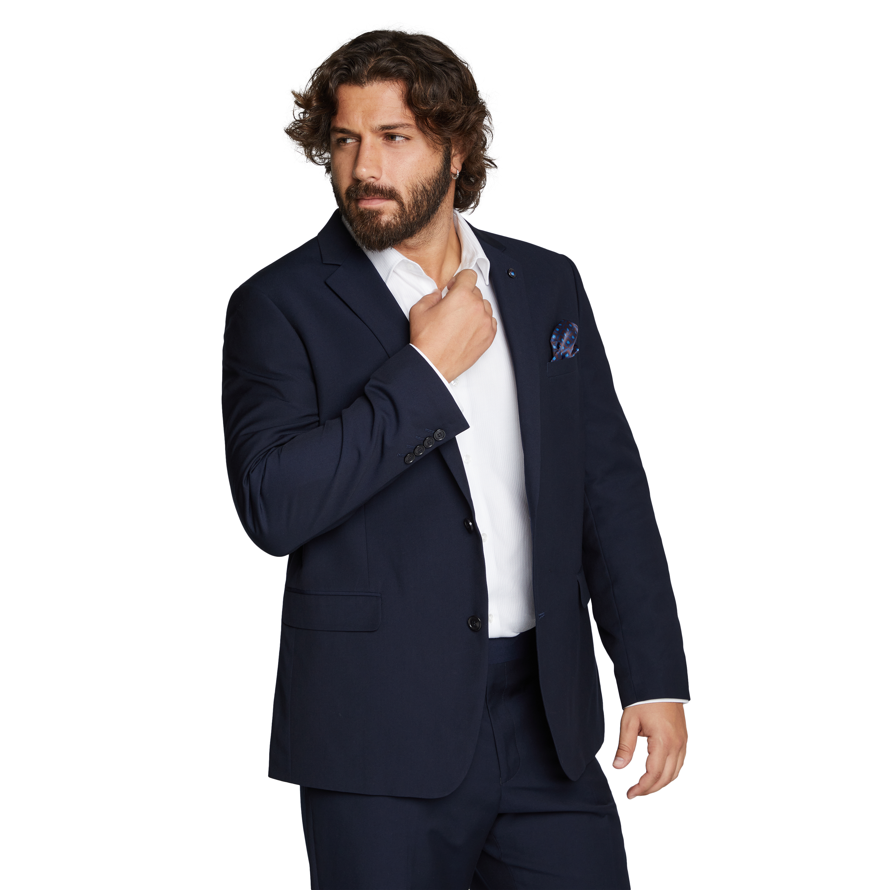 Navy Raymond 2B Suit Jacket