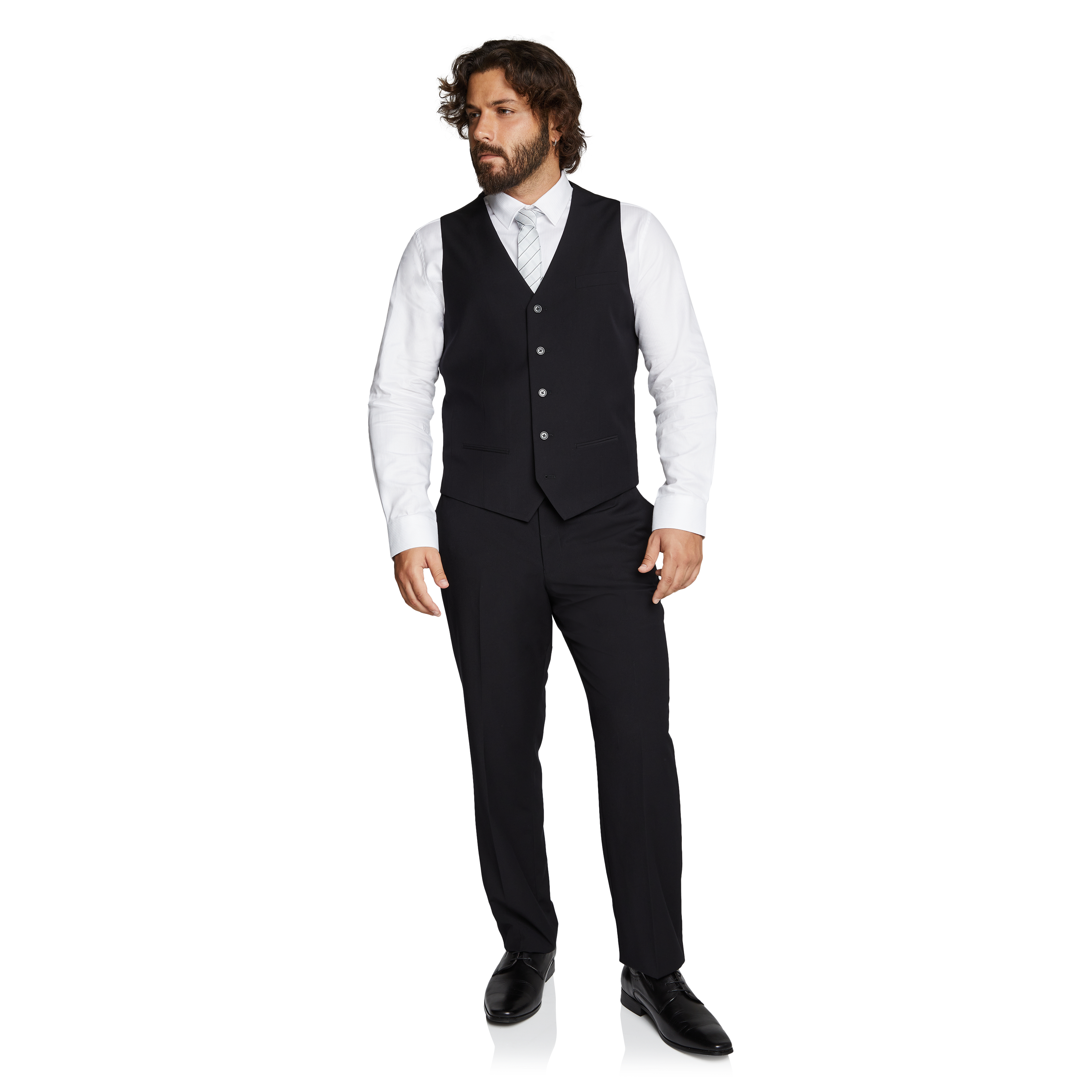 Black Raymond Waistcoat