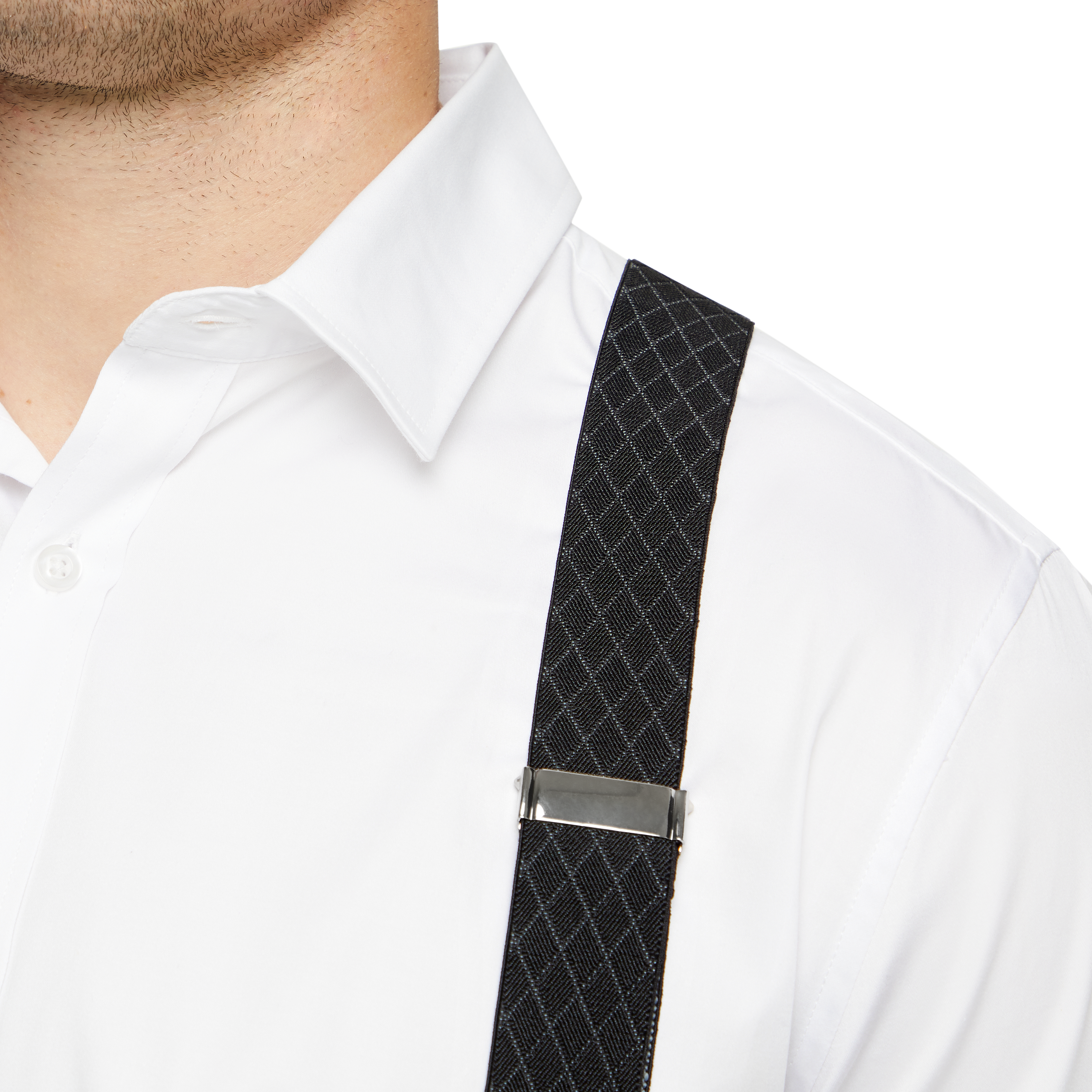 Black Ealing Jacquard Braces