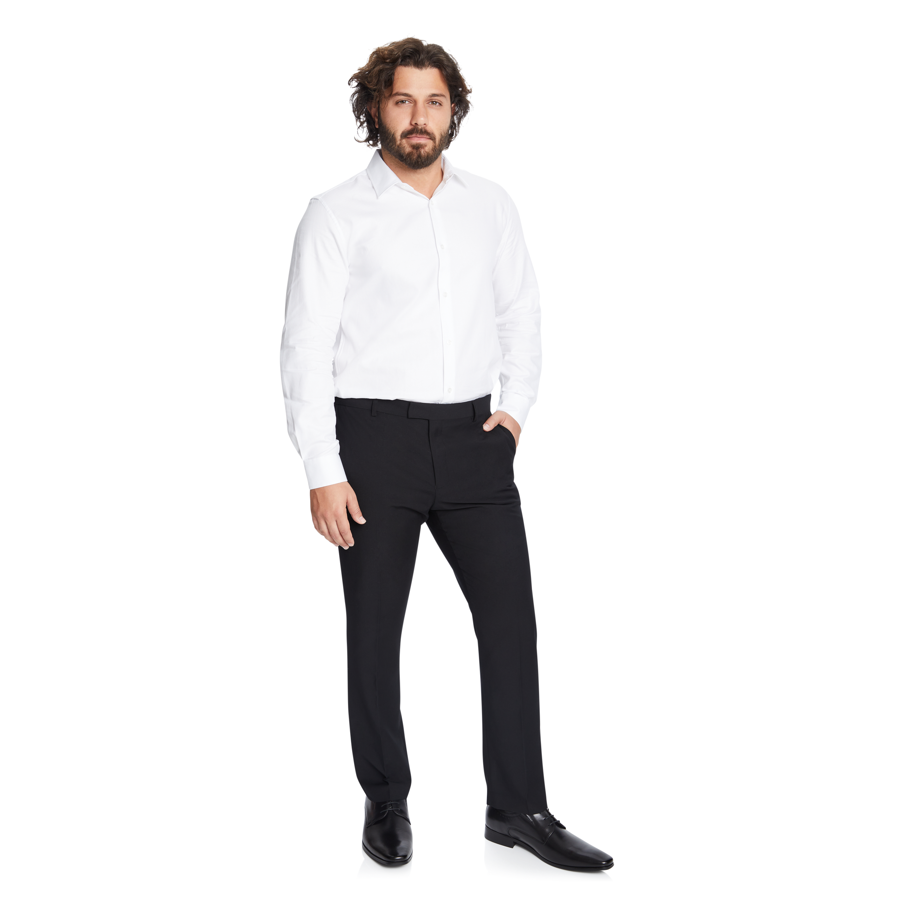Black Raymond Slim Elastic Pant