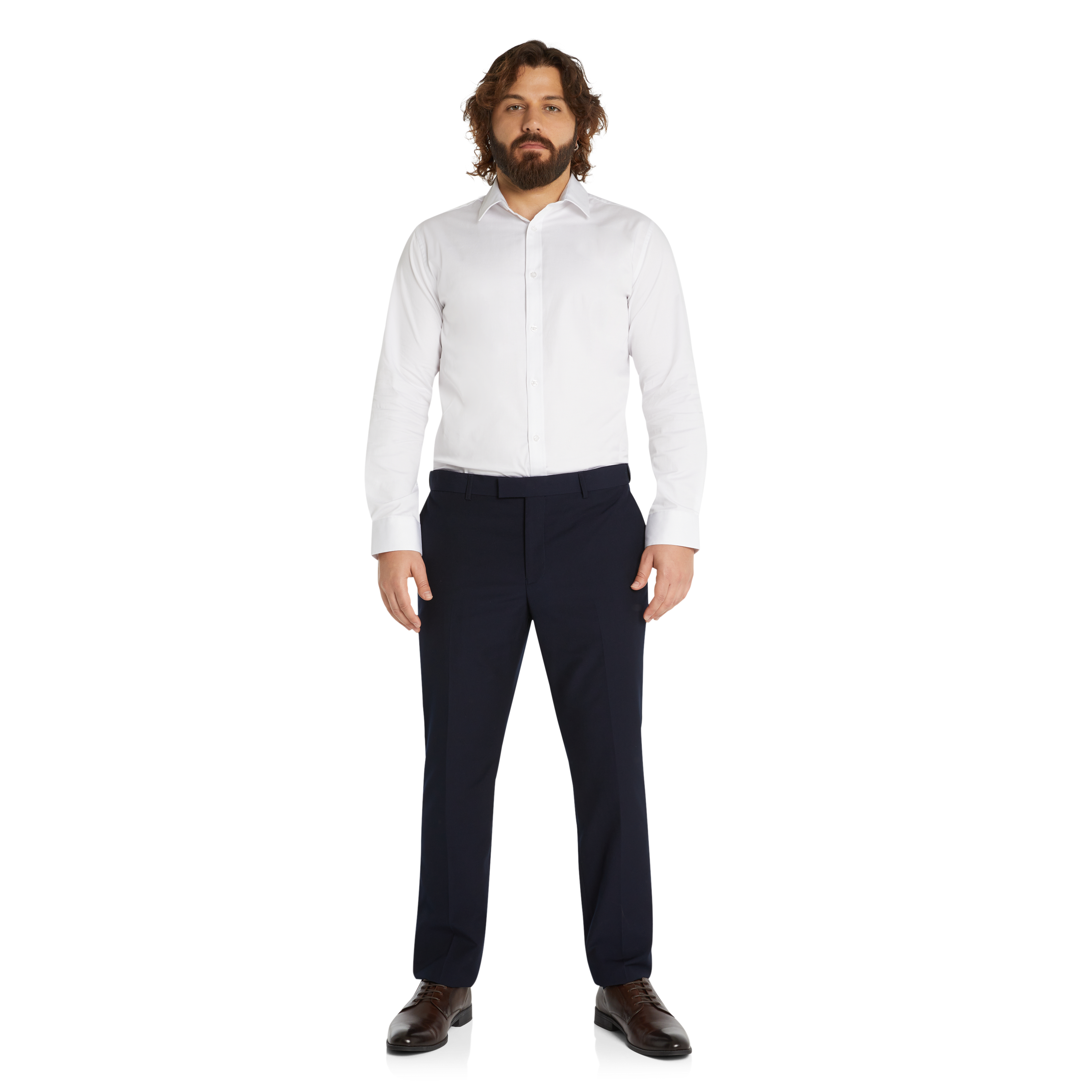 Navy Raymond Slim Elastic Pant