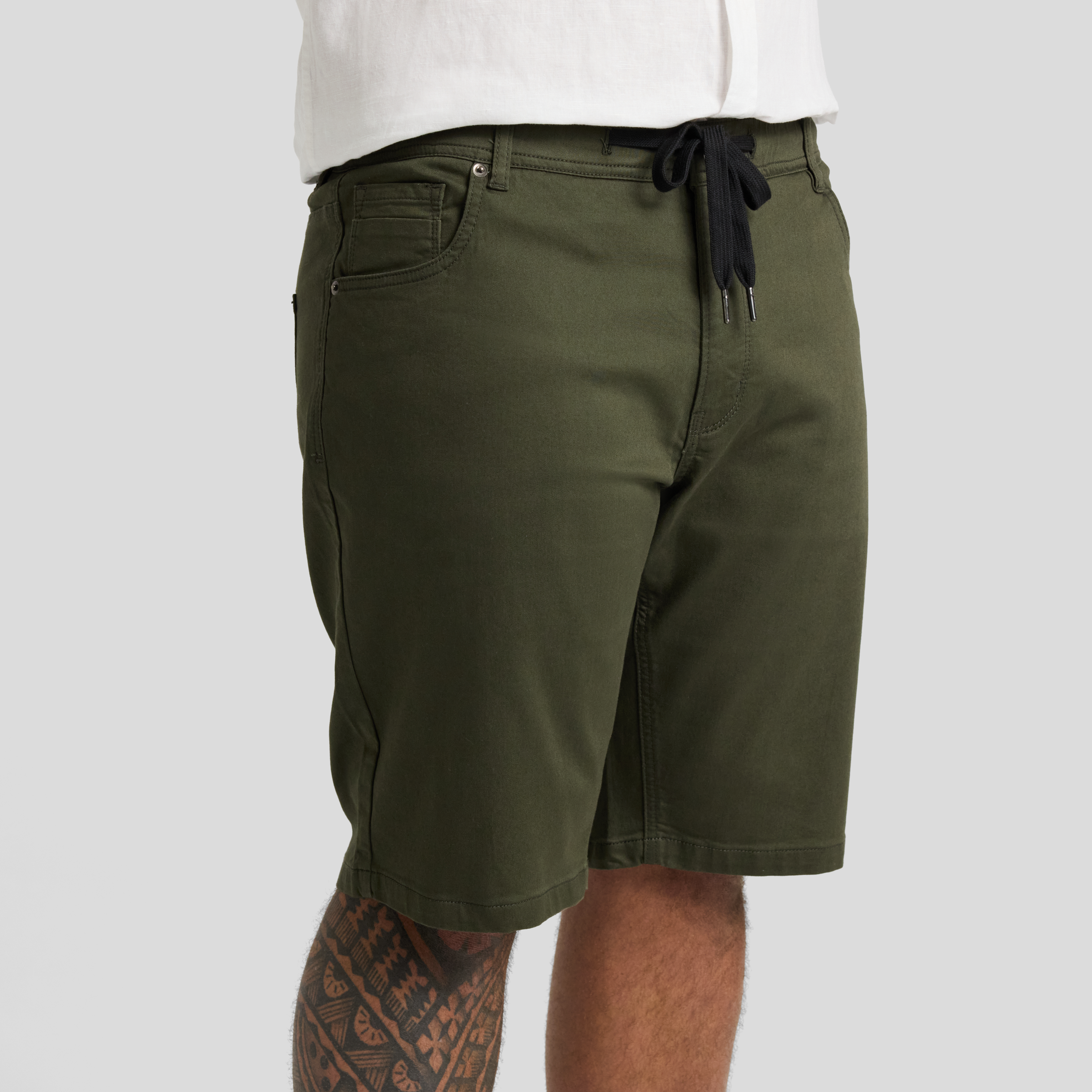 Khaki Cameron Knit Short