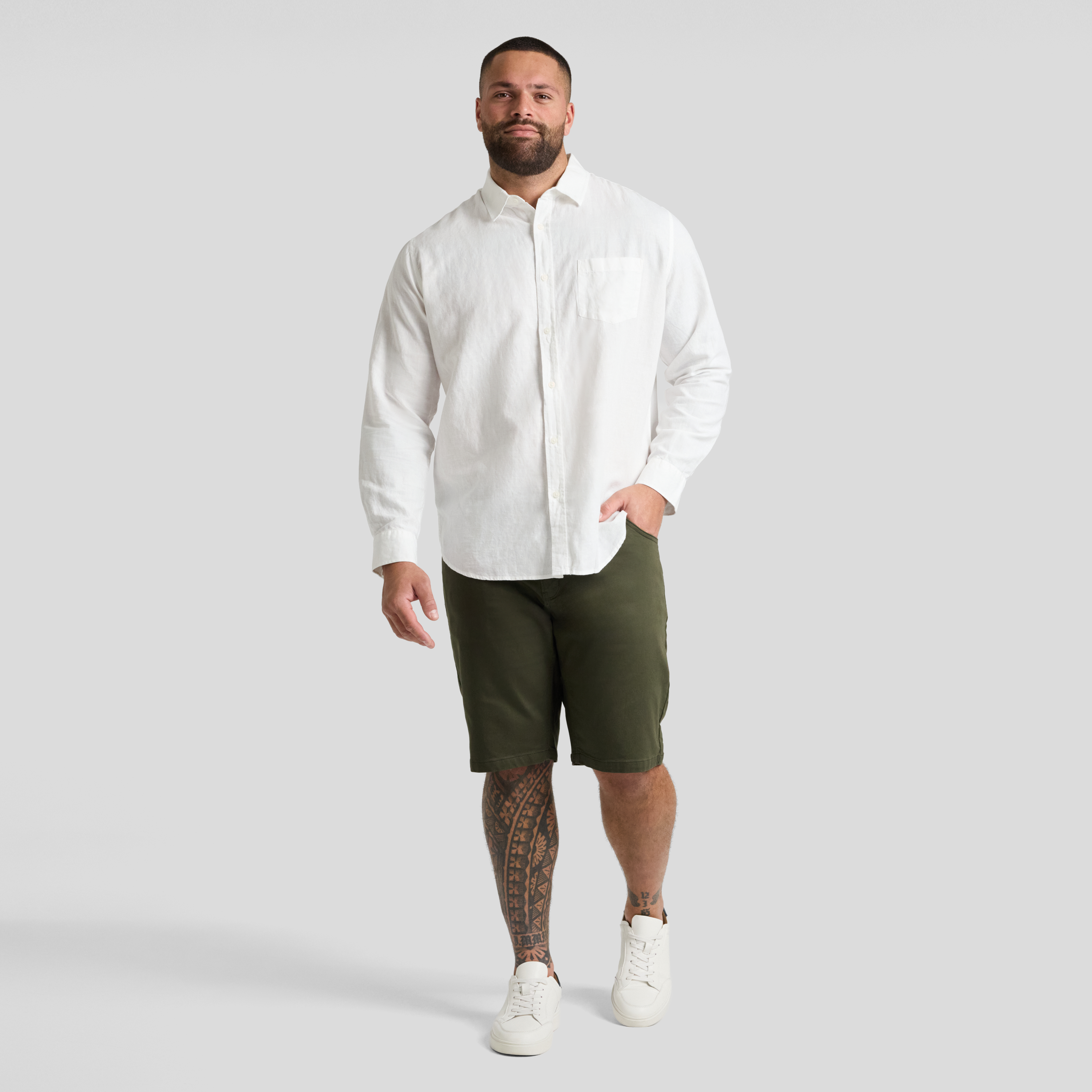 Khaki Cameron Knit Short
