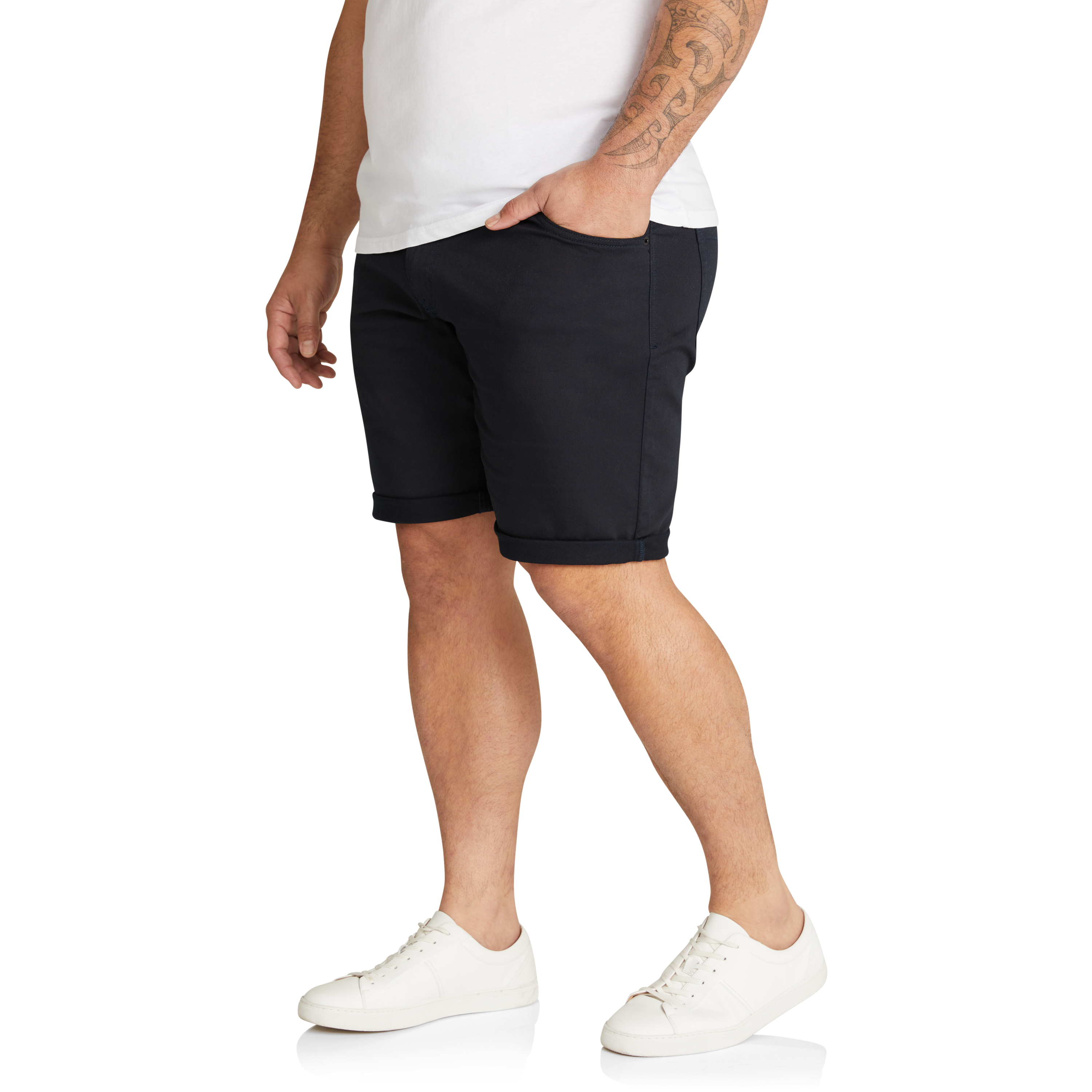 Navy Cameron Knit Short