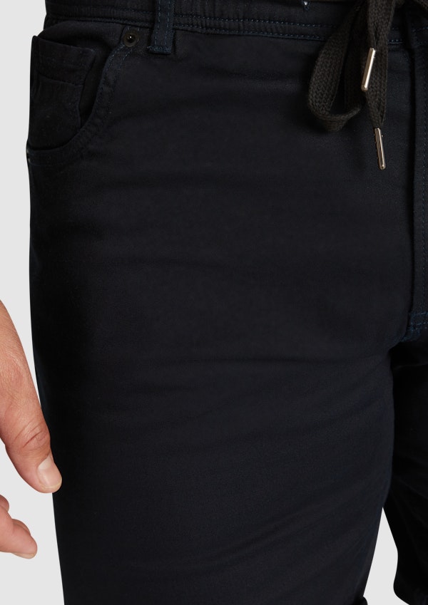 Navy Cameron Knit Short