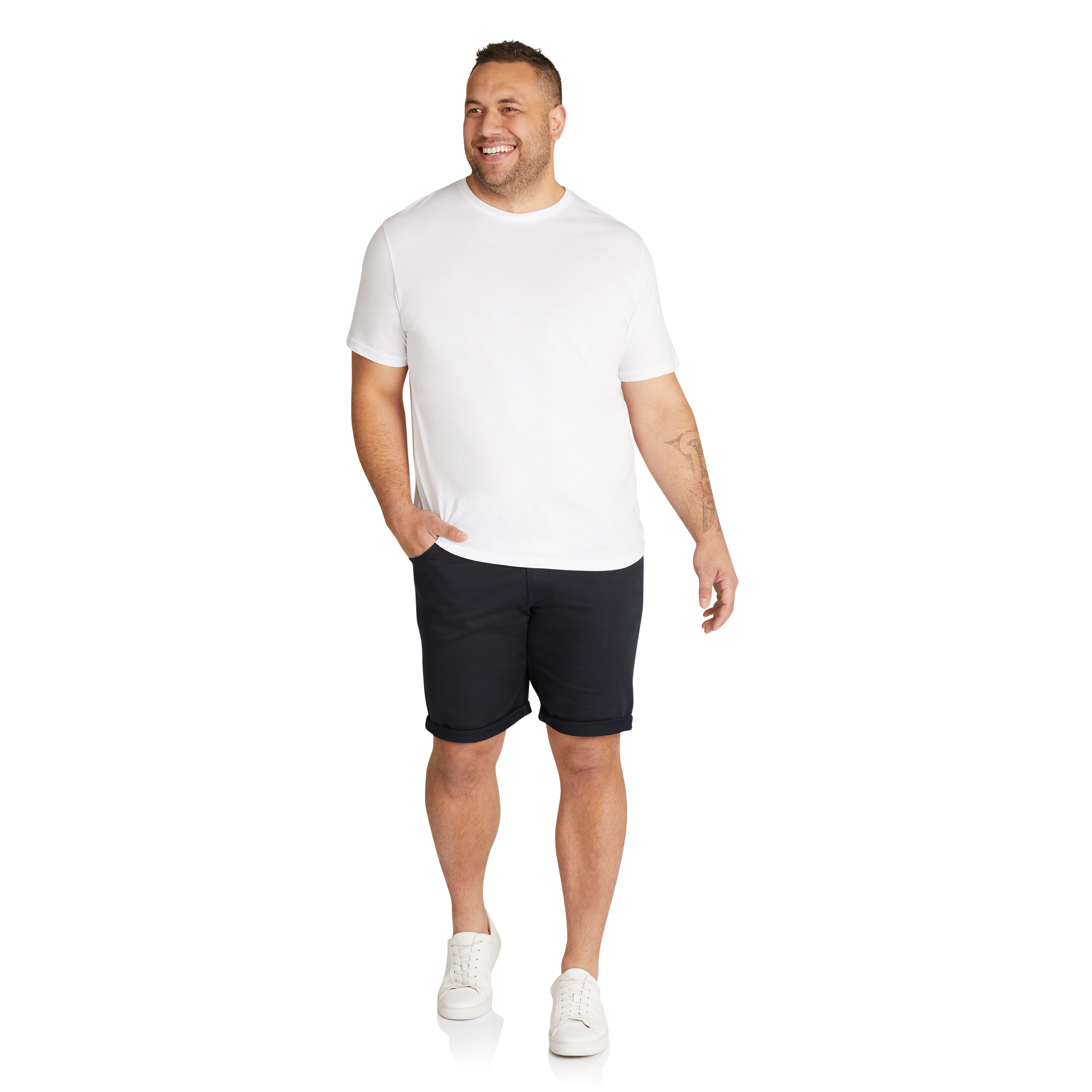 Navy Cameron Knit Short