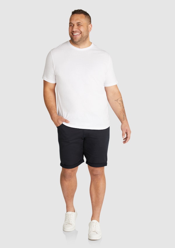 Navy Cameron Knit Short