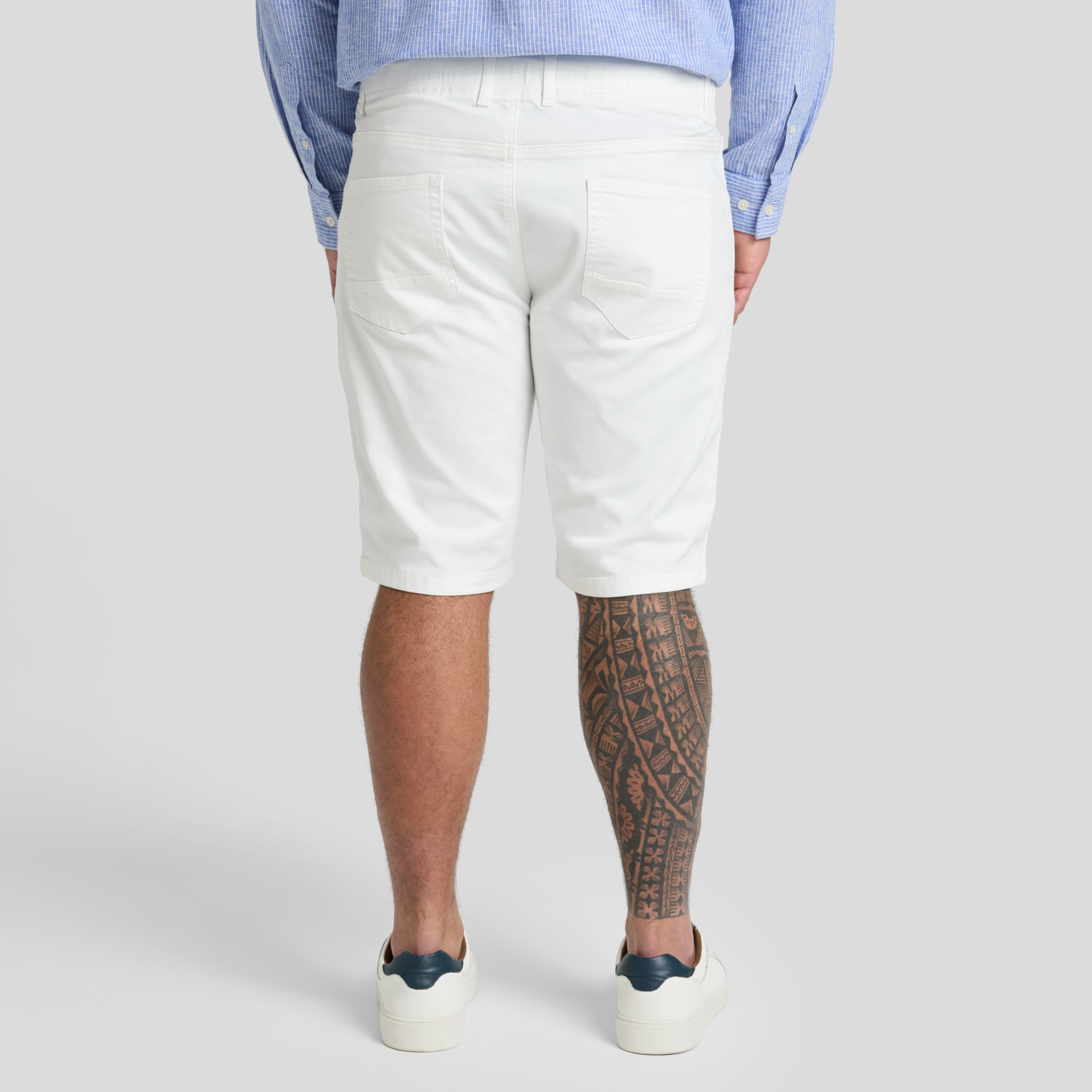 White Cameron Knit Short