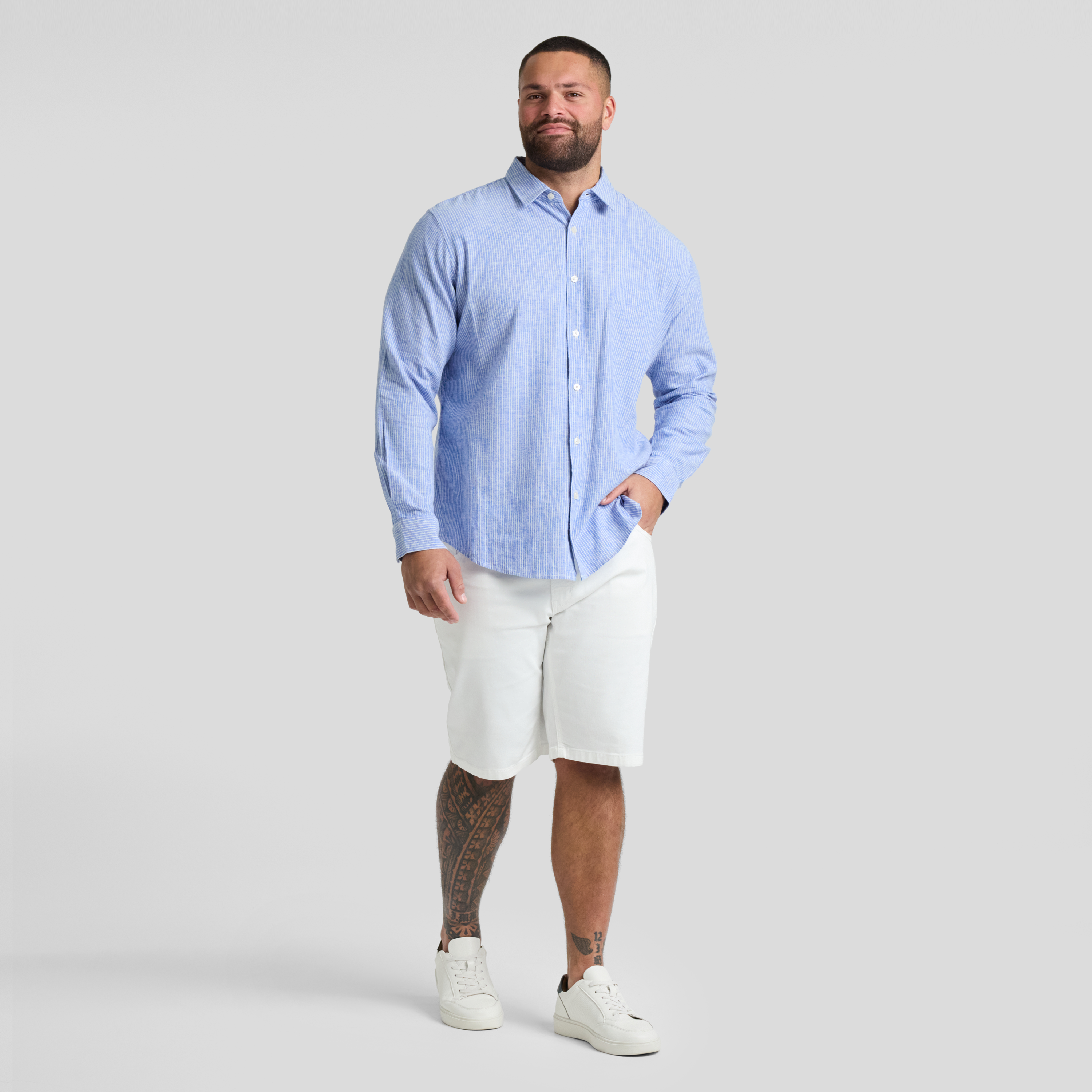 White Cameron Knit Short