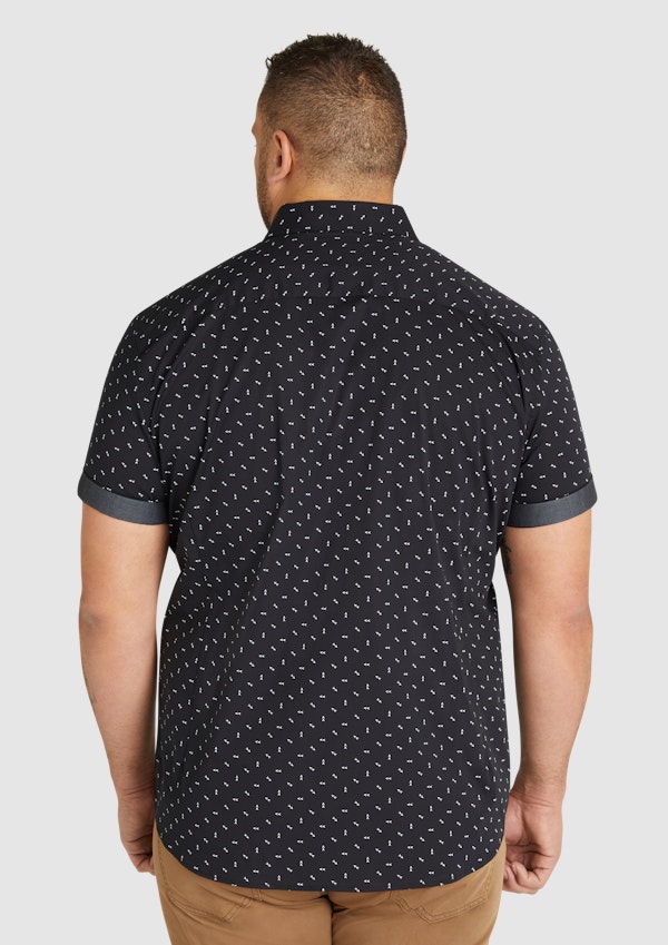 Black Benson Stretch Shirt