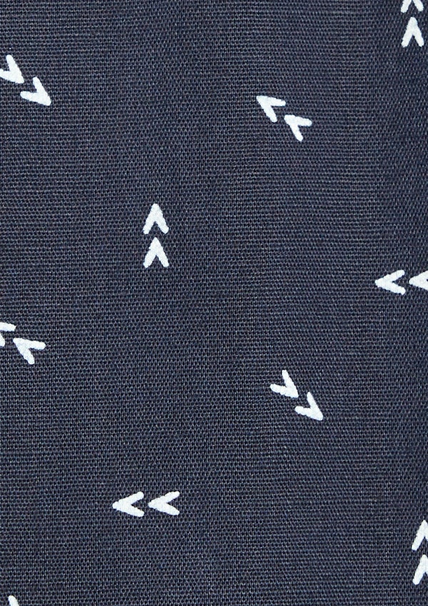 Navy Benson Stretch Shirt