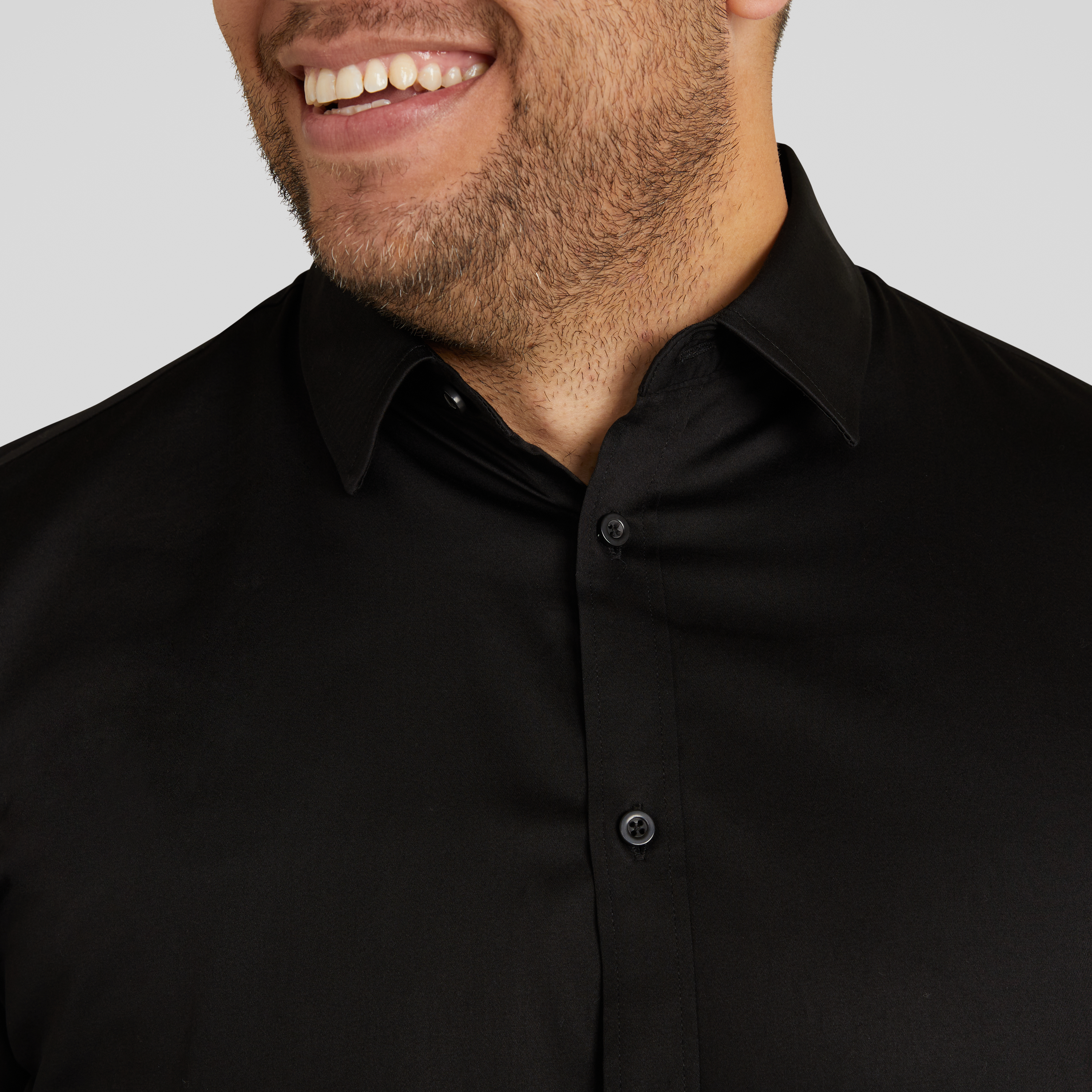 Black Bahamas Stretch Shirt