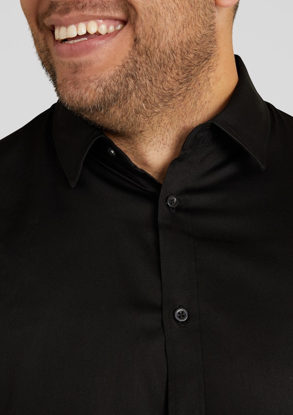 Black Bahamas Stretch Shirt