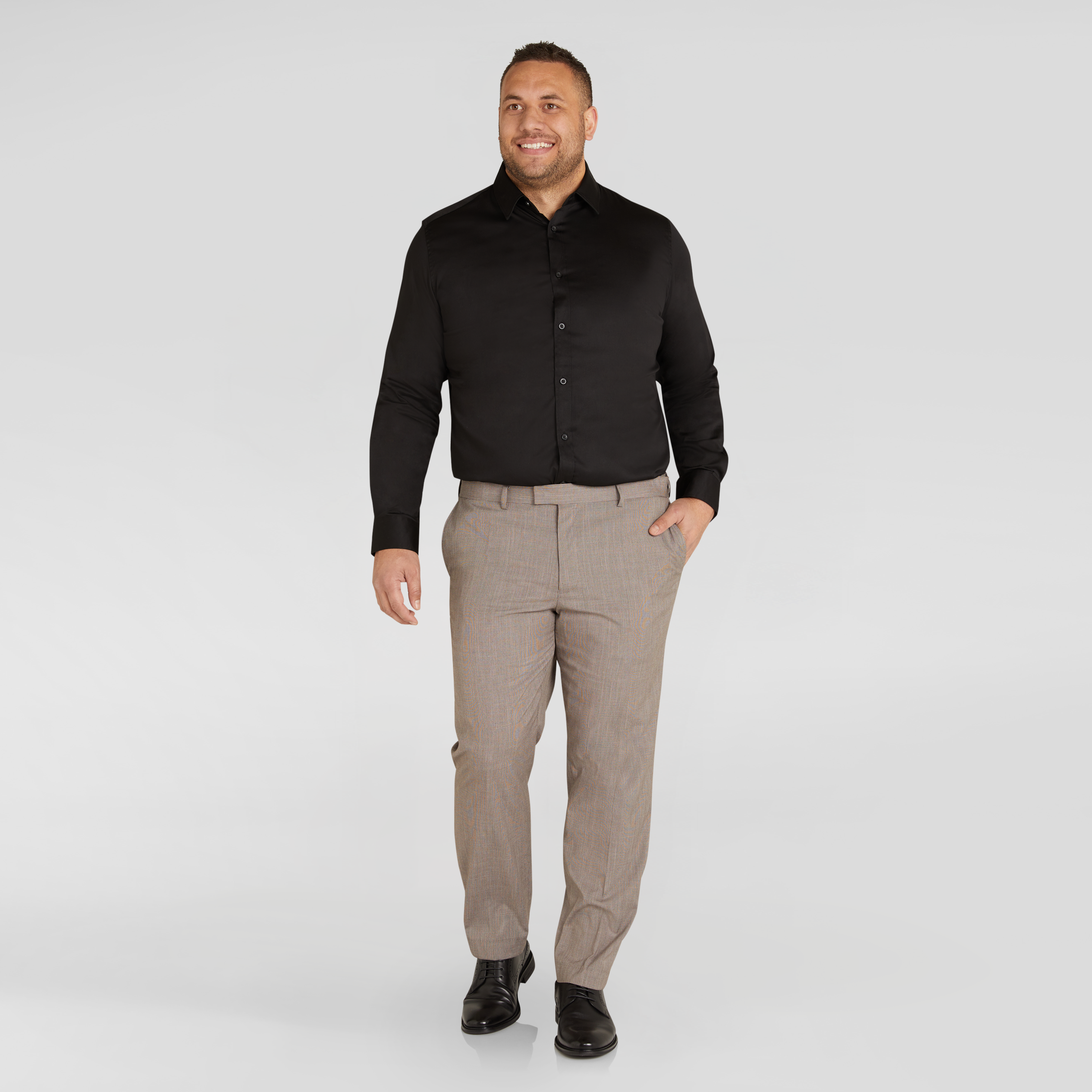 Black Bahamas Stretch Shirt