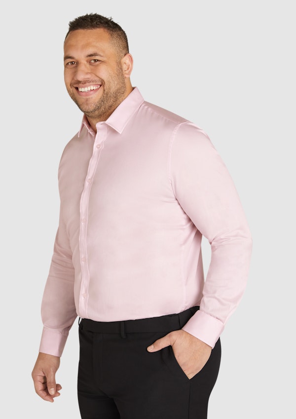 Light Pink Bahamas Stretch Shirt