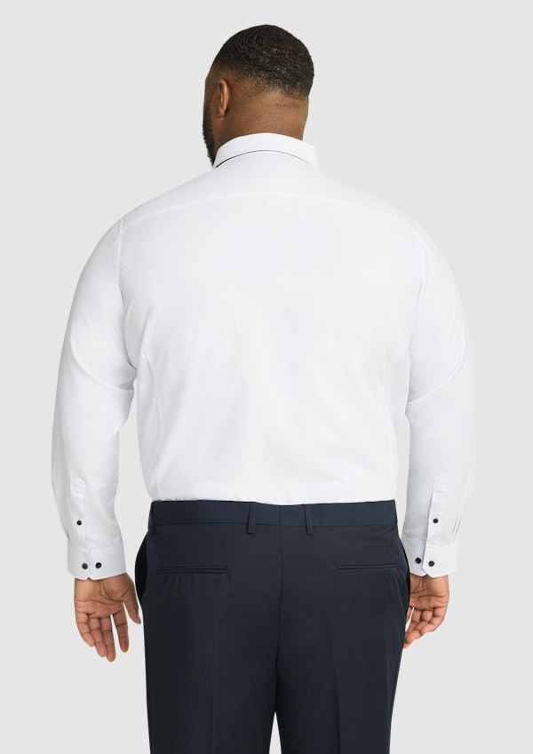 White Romeo Textured Shirt