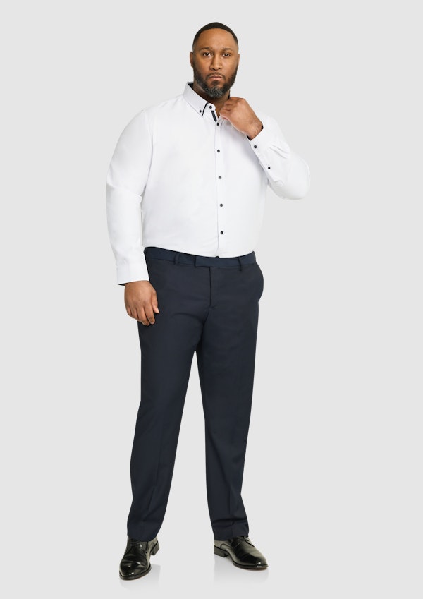 White Romeo Textured Shirt