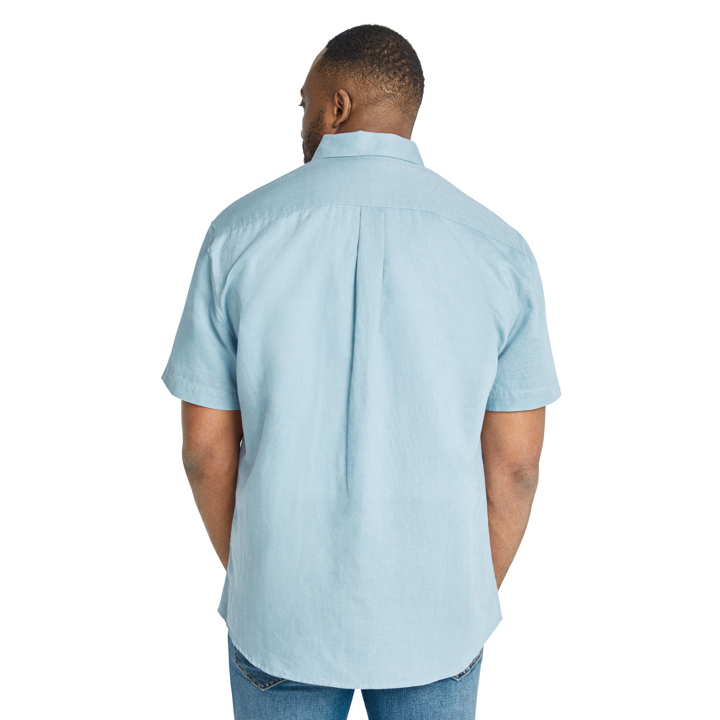 Cool Blue Fresno Linen Shirt