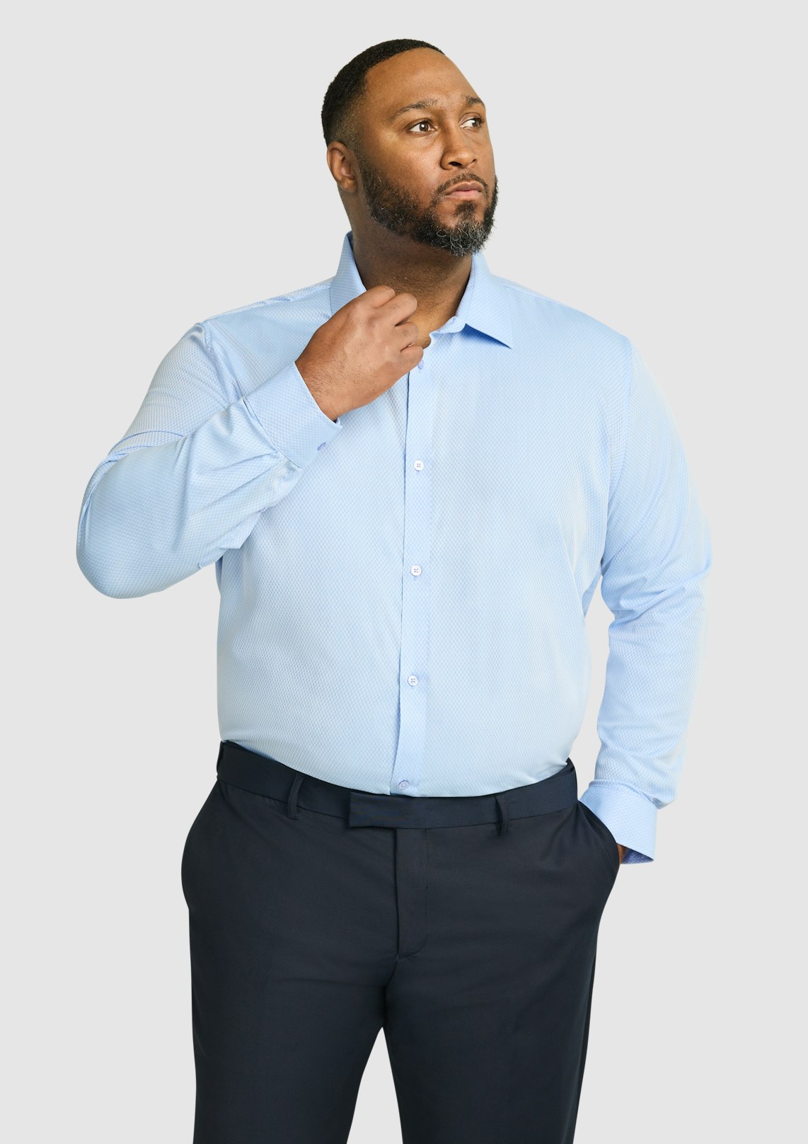 Boston Textured Bamboo Blend Shirt