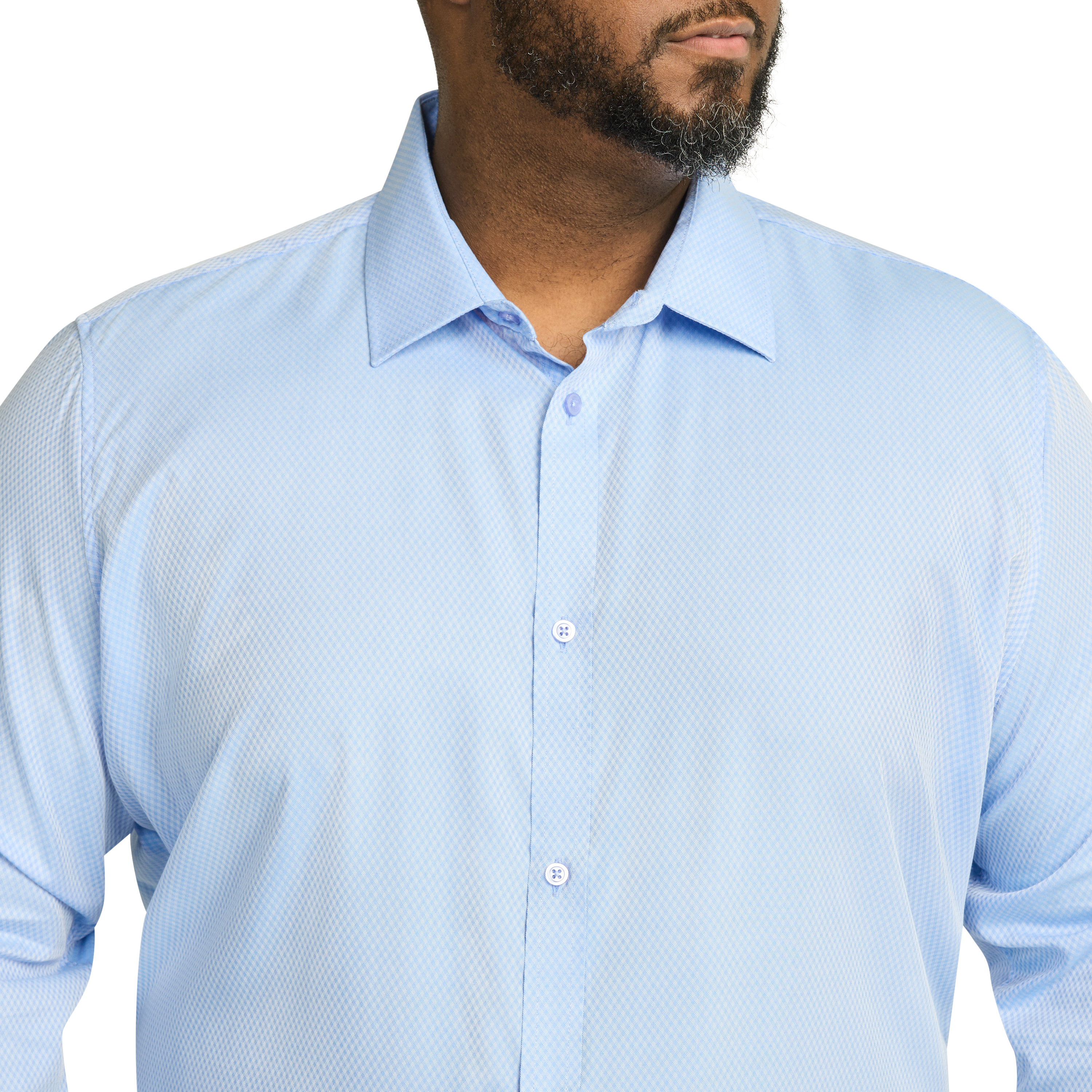 Sky Boston Textured Bamboo Blend Shirt