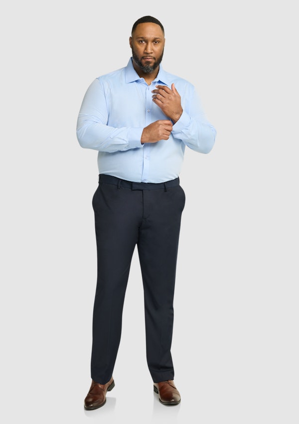 Sky Boston Textured Bamboo Blend Shirt