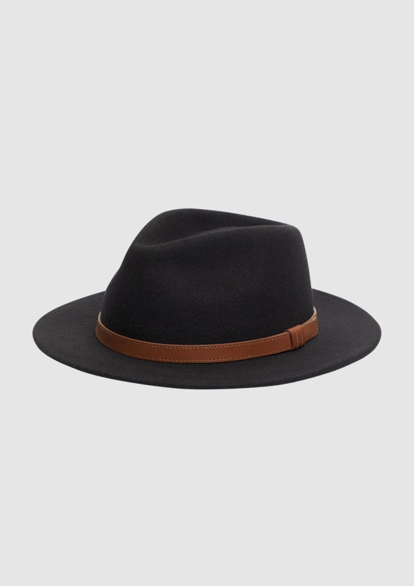 Wool Felt Fedora Hat