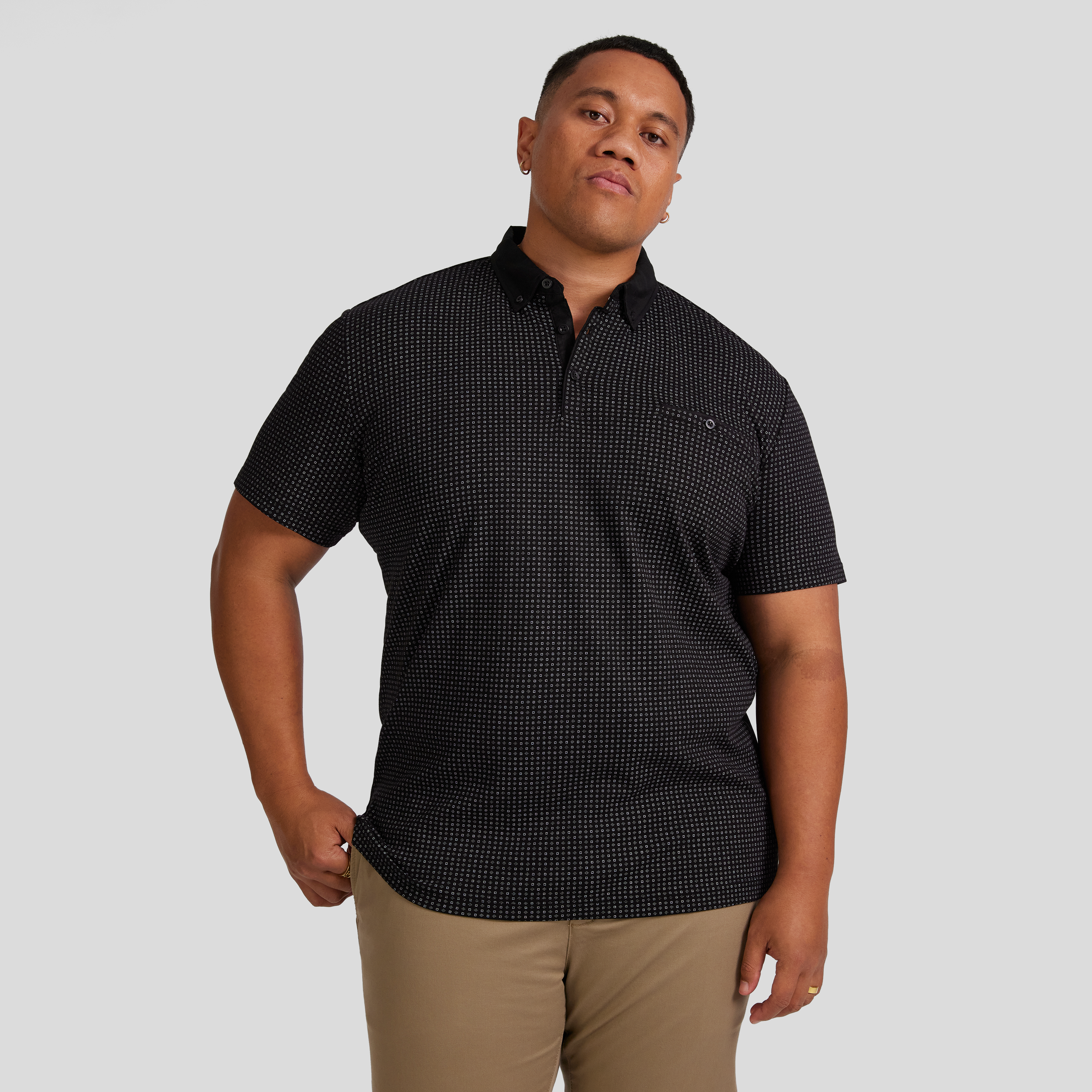 Bedford Print Polo