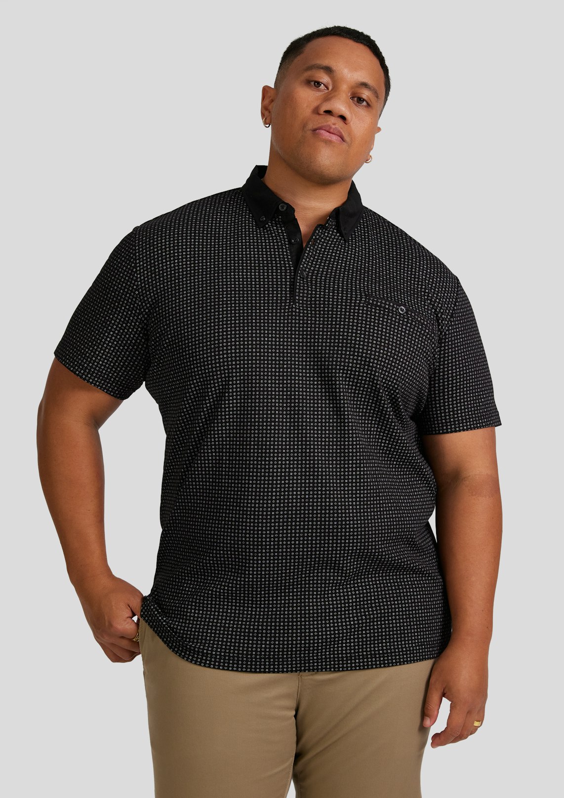 Bedford Print Polo