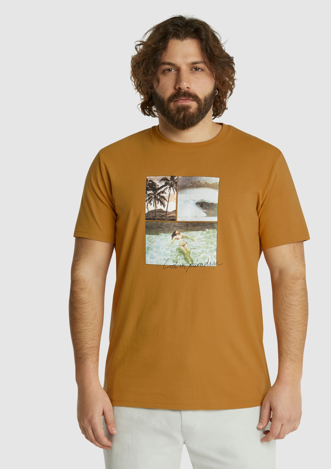 Lost In Paradise Crew Neck Tee