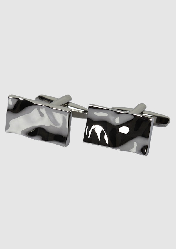 Ripple Cufflink & Tie Pin Set