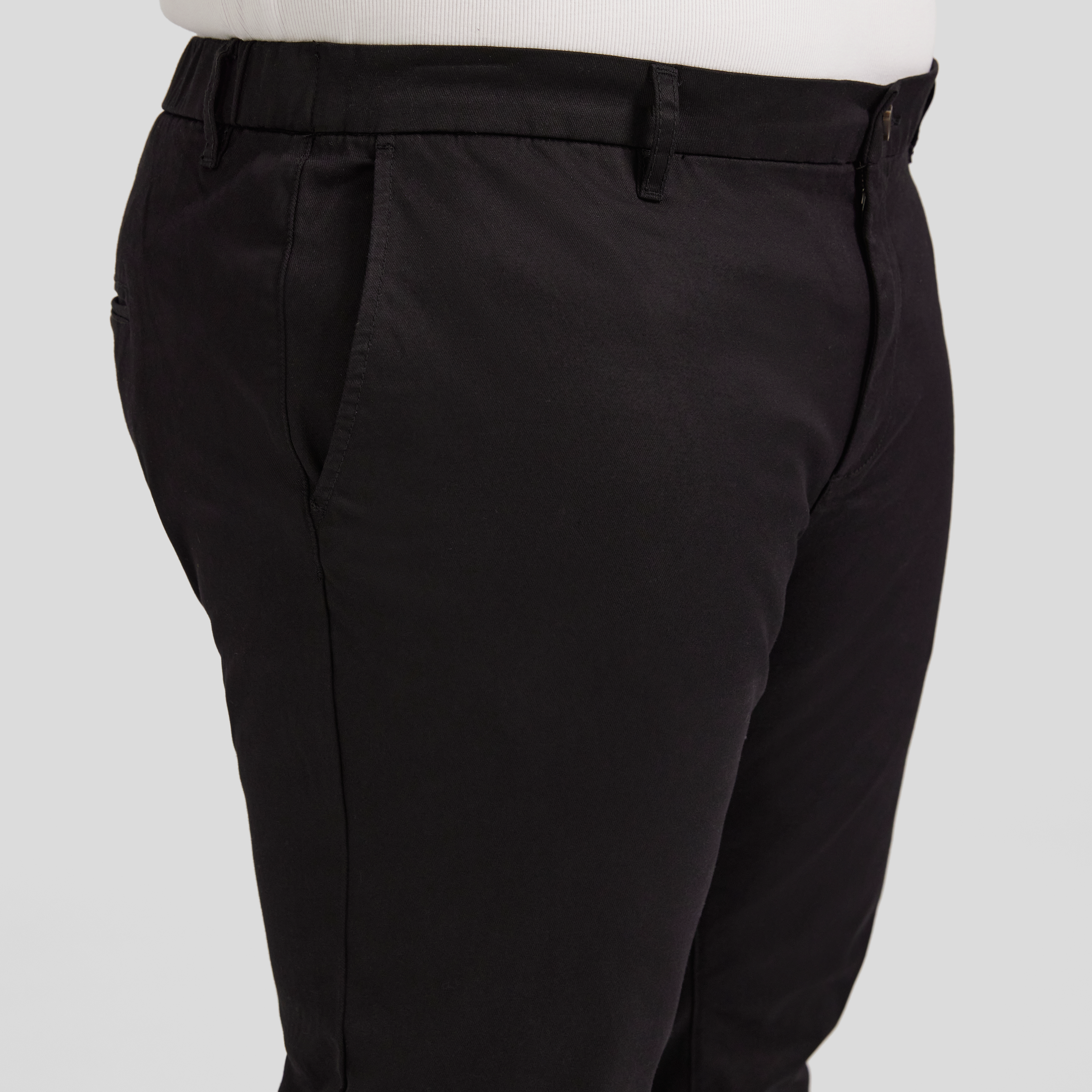 Black Ledger Stretch Chino