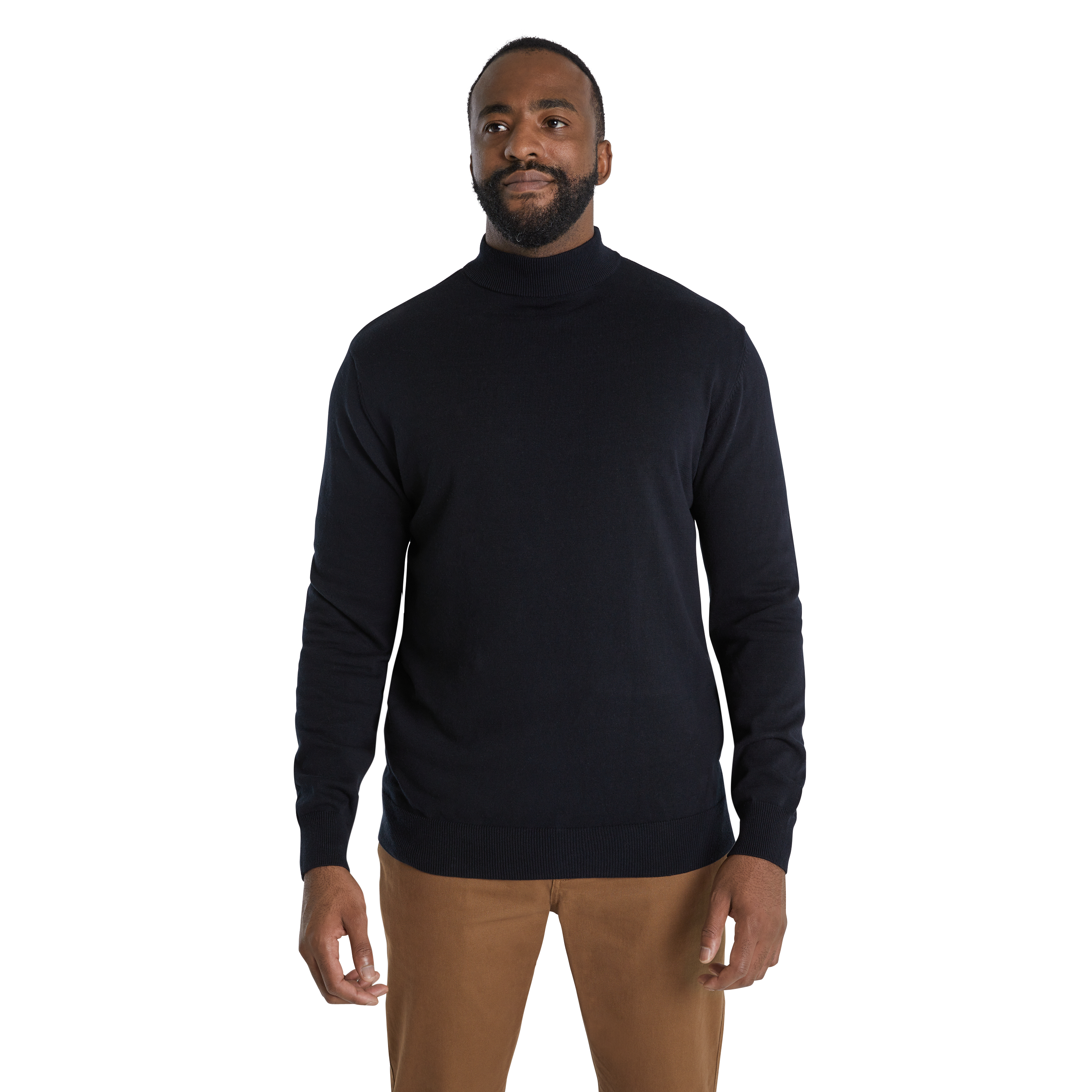 Mens Sweaters Big And Tall Turtleneck Sweaters Mock Turtleneck