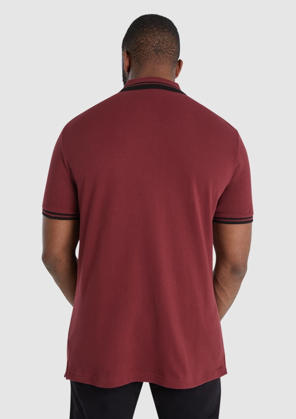 Xavier Zip Neck Polo