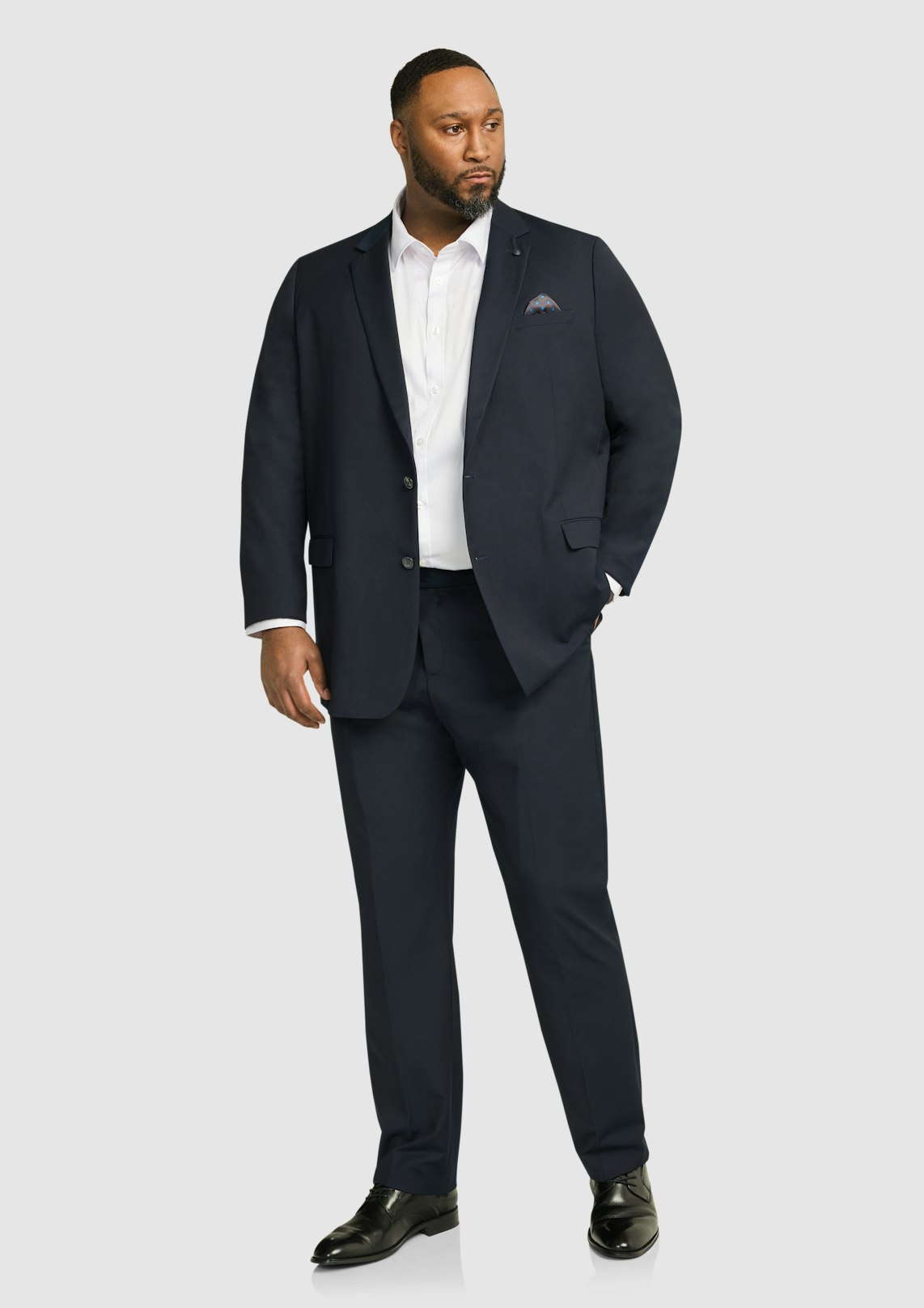 NAVY RAYMOND SUIT