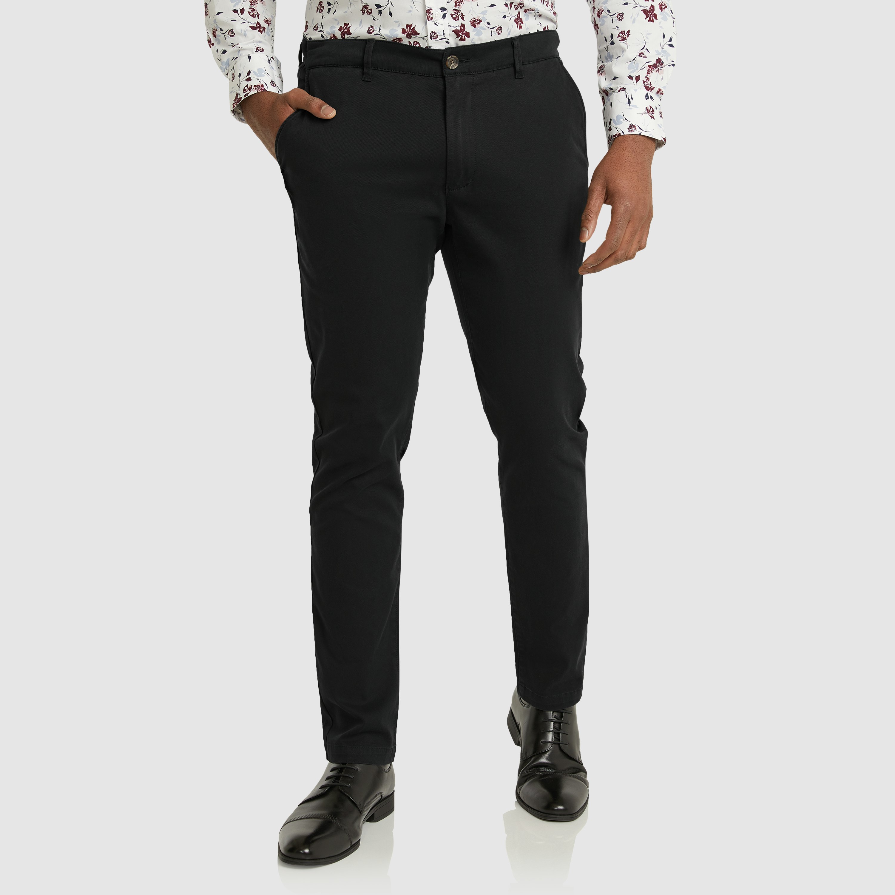 Black Jayden Slim Stretch Pant | Men's Bottom | Johnny Bigg US